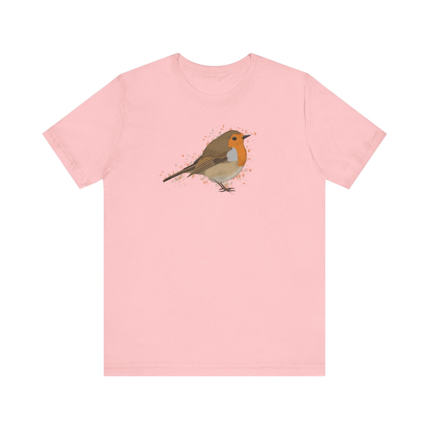 Rotkehlchen T-Shirt – bird graphic tee und watching gear Stil