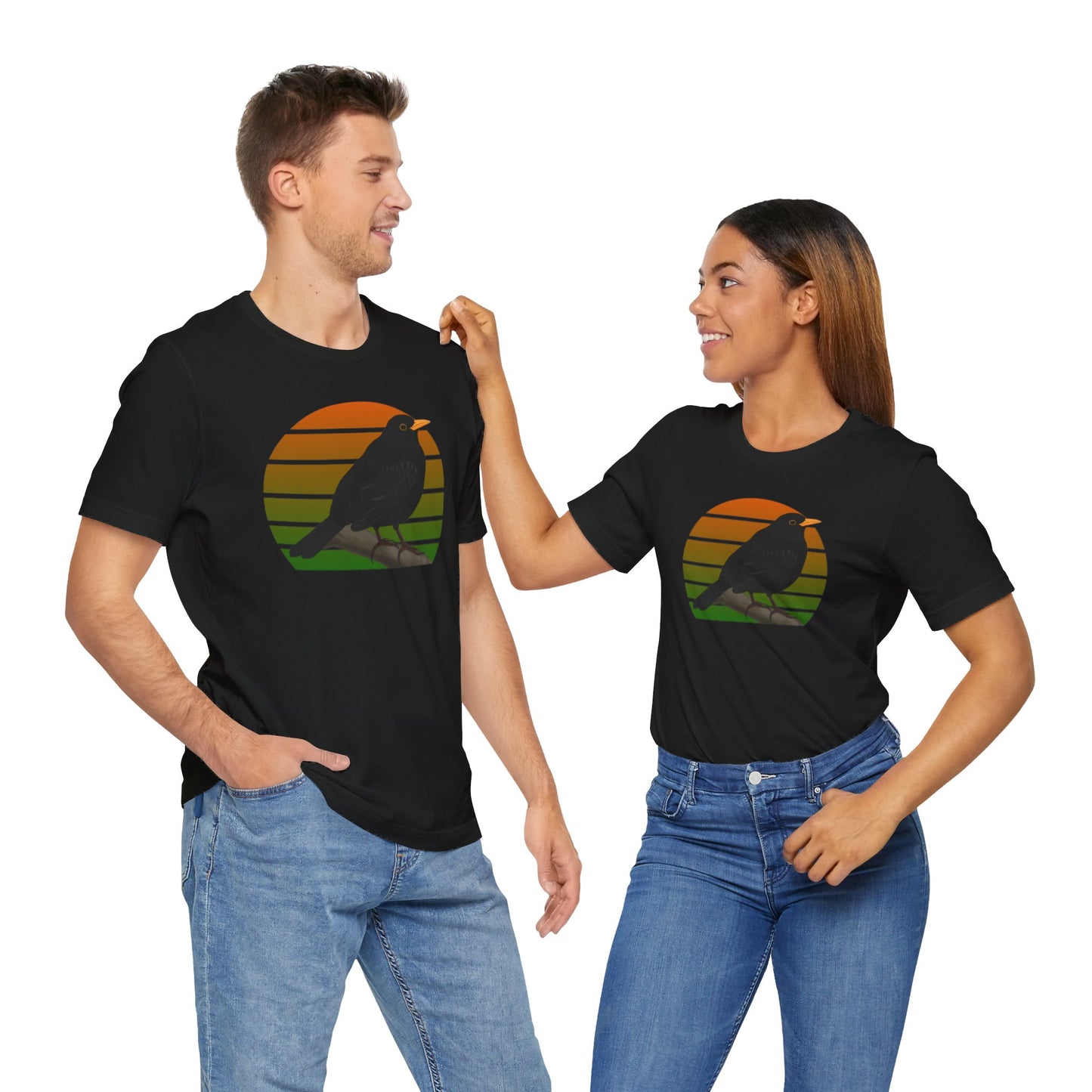 Blackbird Birdwatcher Bird T-Shirt