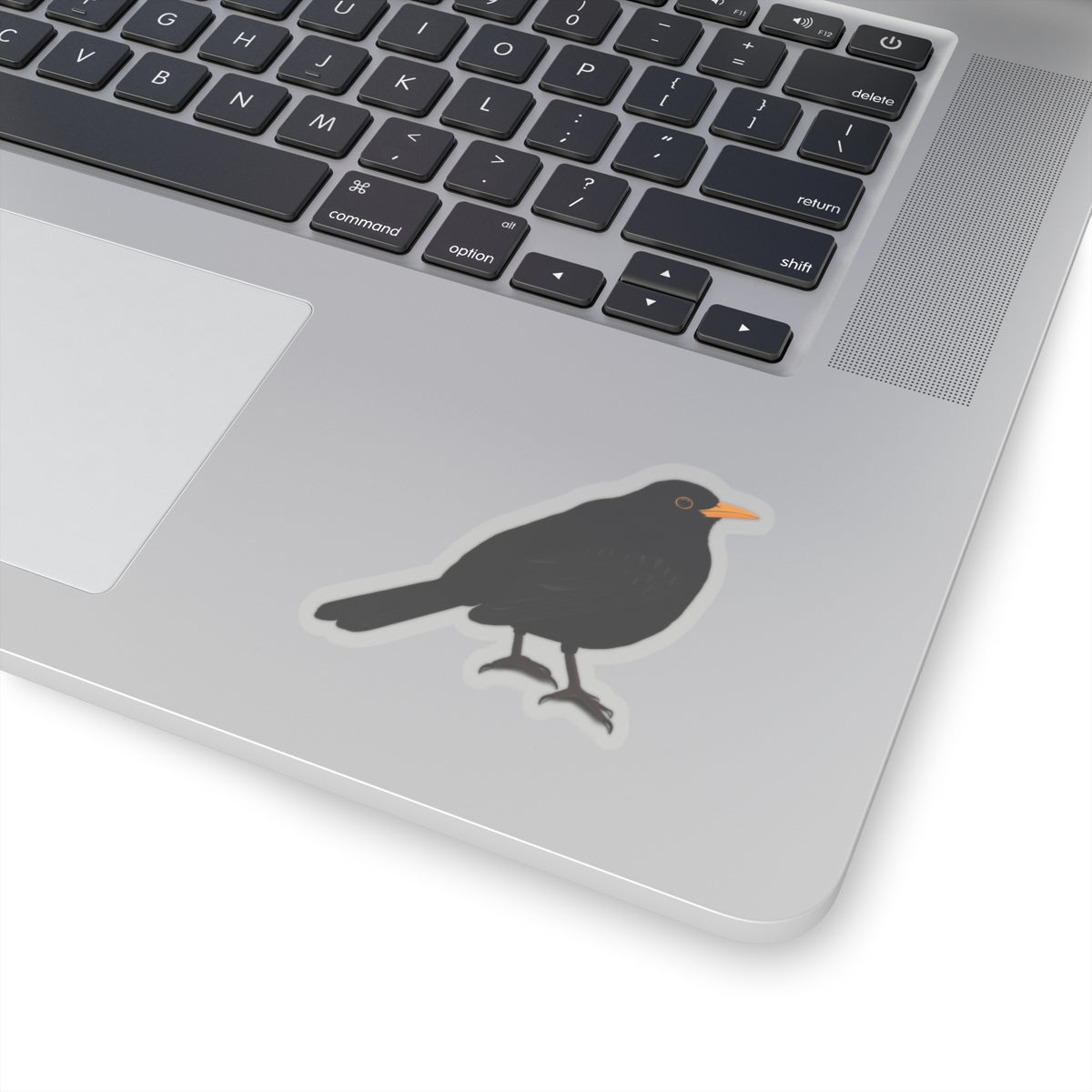 Blackbird Bird Kiss-Cut Sticker - jz.birds