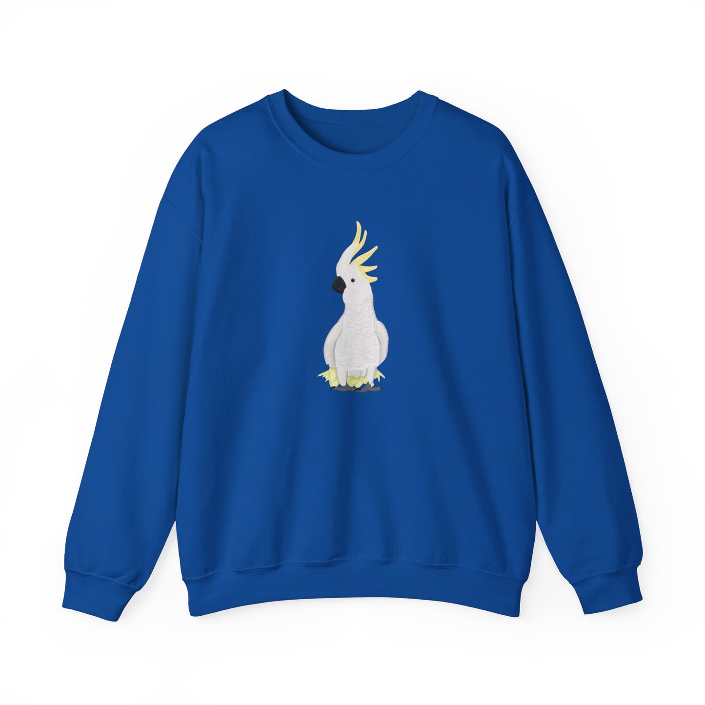 Cockatoo Sweatshirt – Crew neck and DTG style