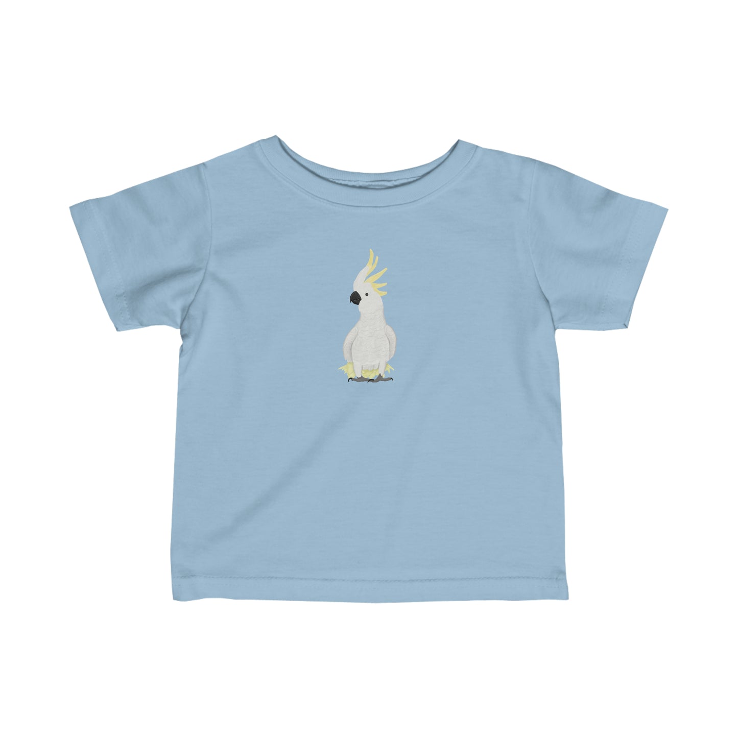 Cockatoo Bird Baby & Toddler Fine Jersey T-Shirt
