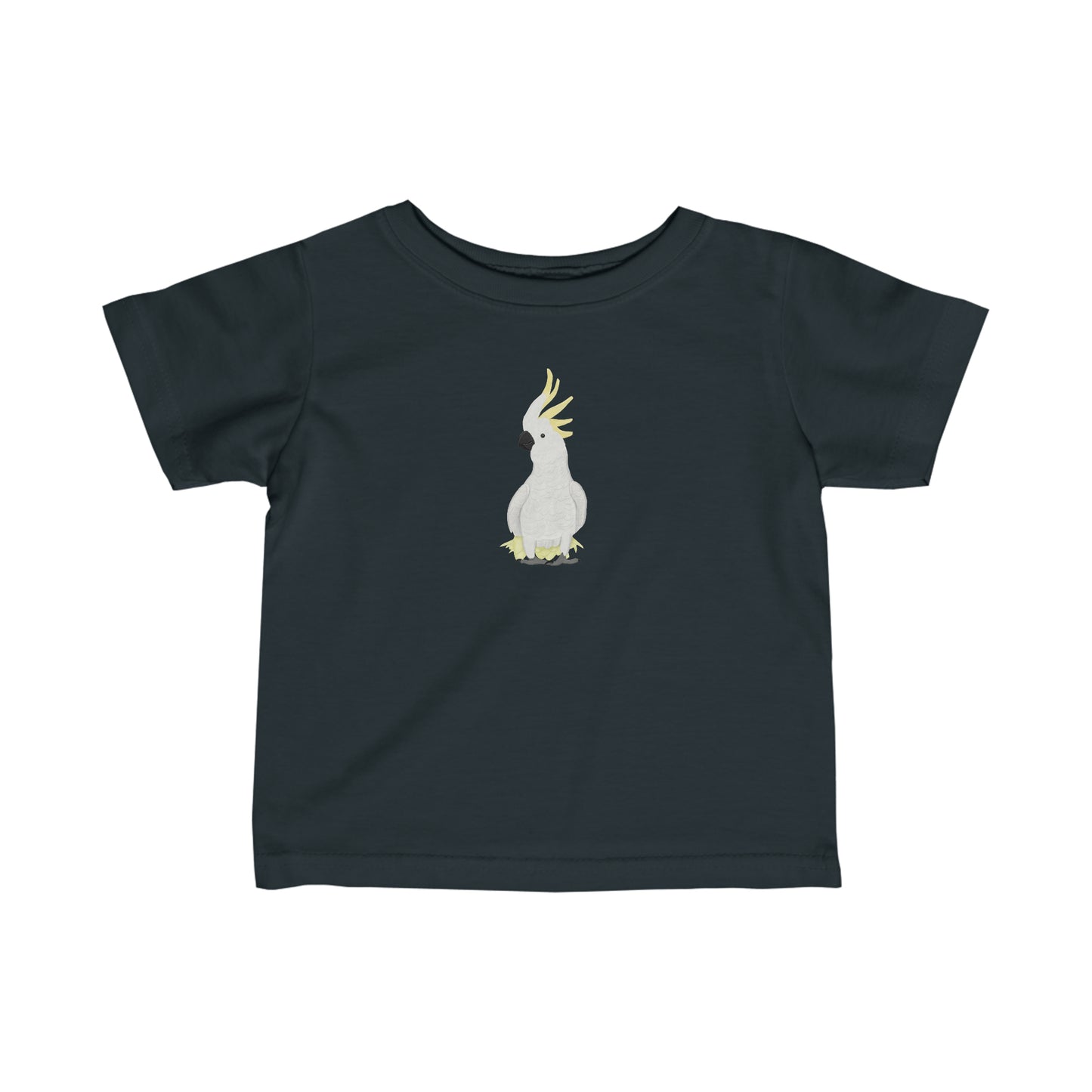 Cockatoo Bird Baby & Toddler Fine Jersey T-Shirt