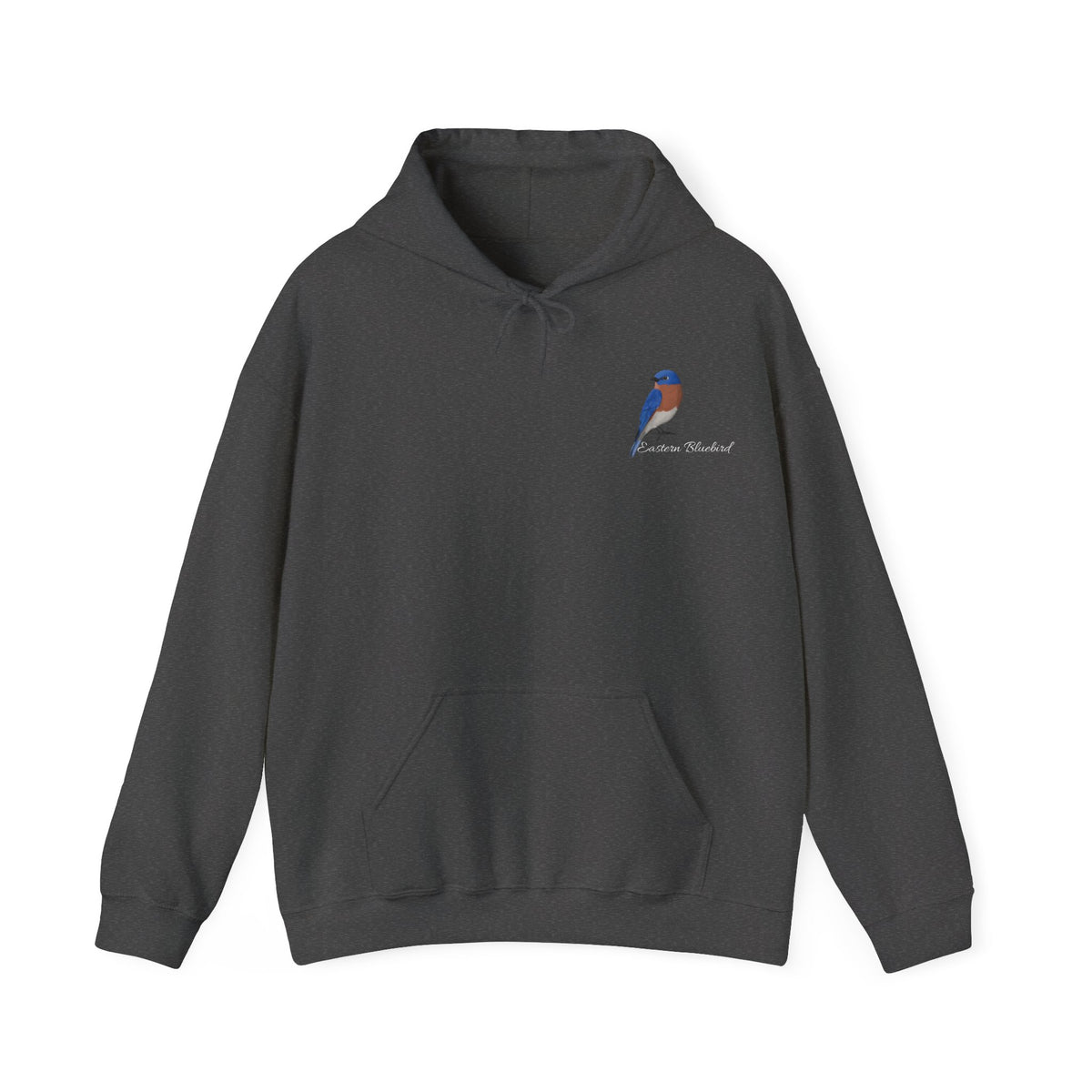 Eastern Bluebird Hoodie on bird background