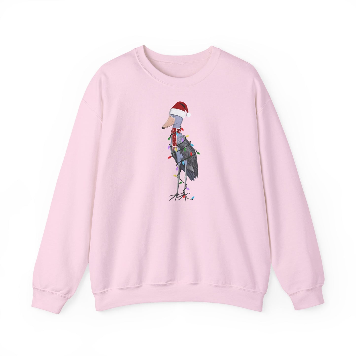 Schuhschnabel Weihnachts-Sweatshirt | Unisex Vogel Sweater für Vogelfreunde & Vogelbeobachter