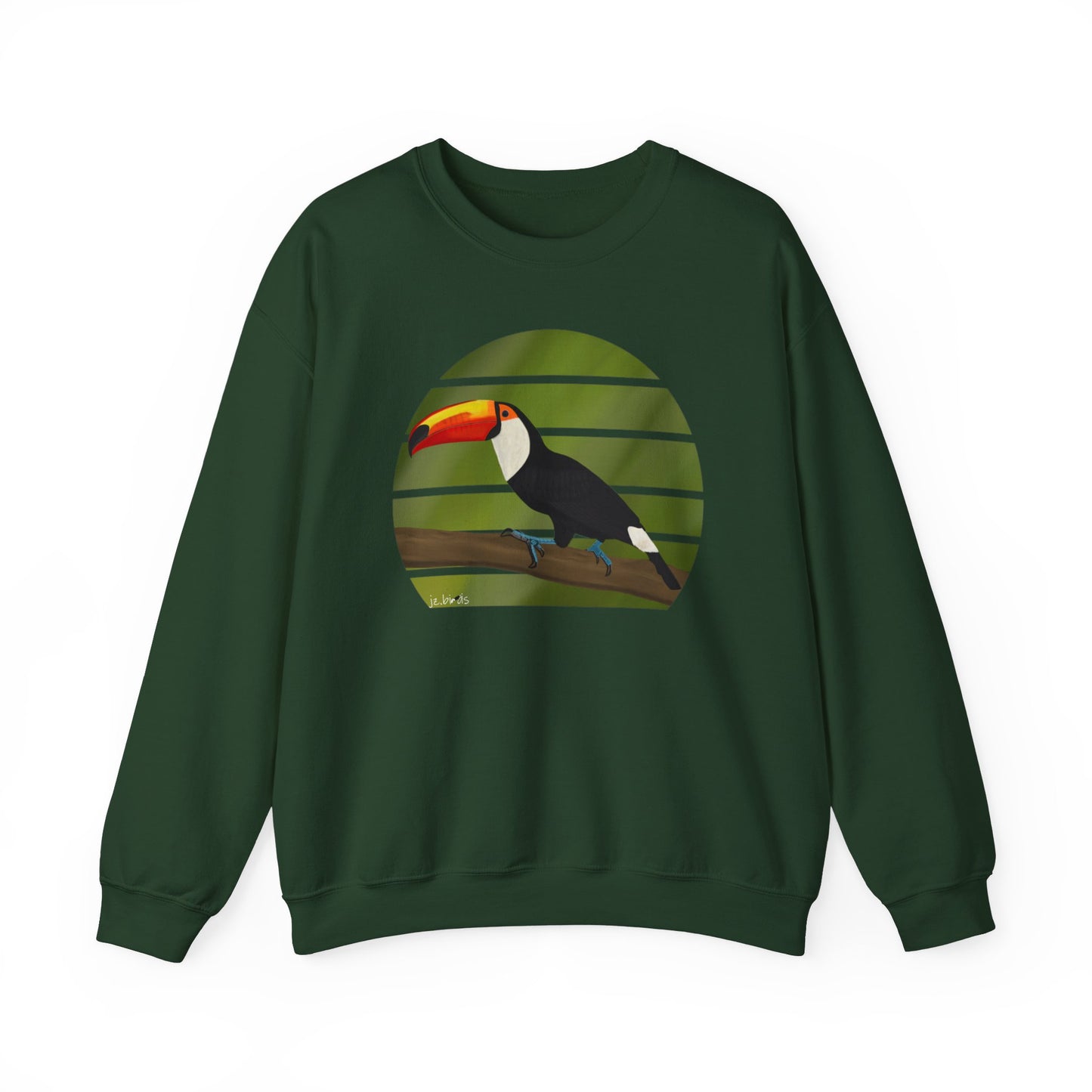 Toucan Birdlover Ornithologist Bird Sweatshirt