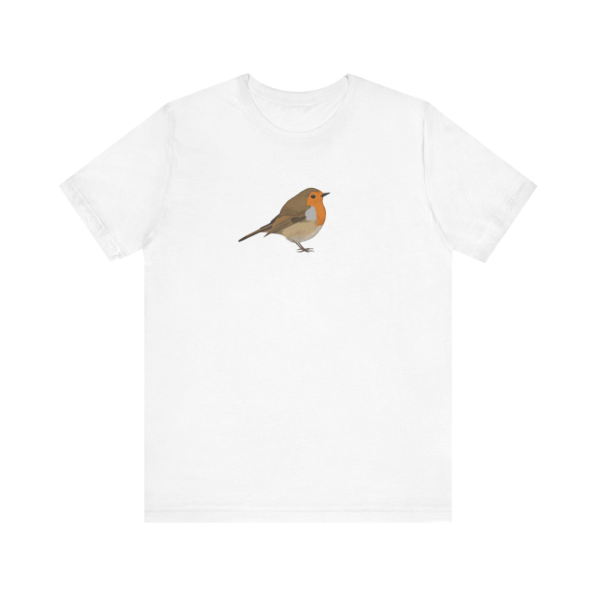Rotkehlchen T-Shirt – bird graphic tee, watching gear