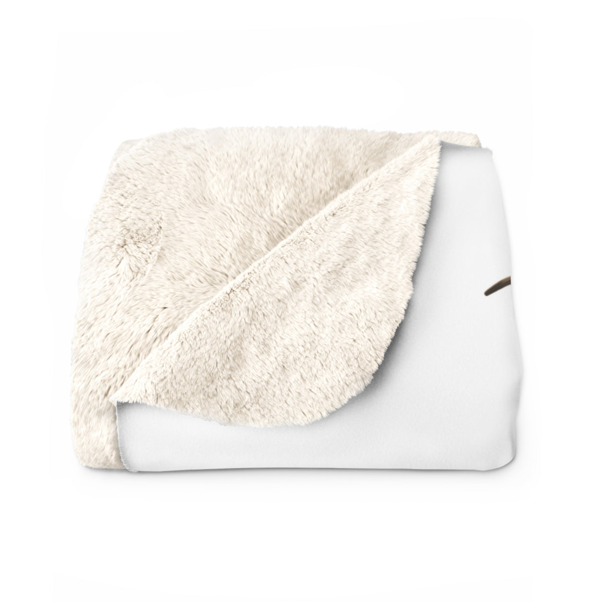 Rotkehlchen Decke – bird pattern blanket, cozy fleece