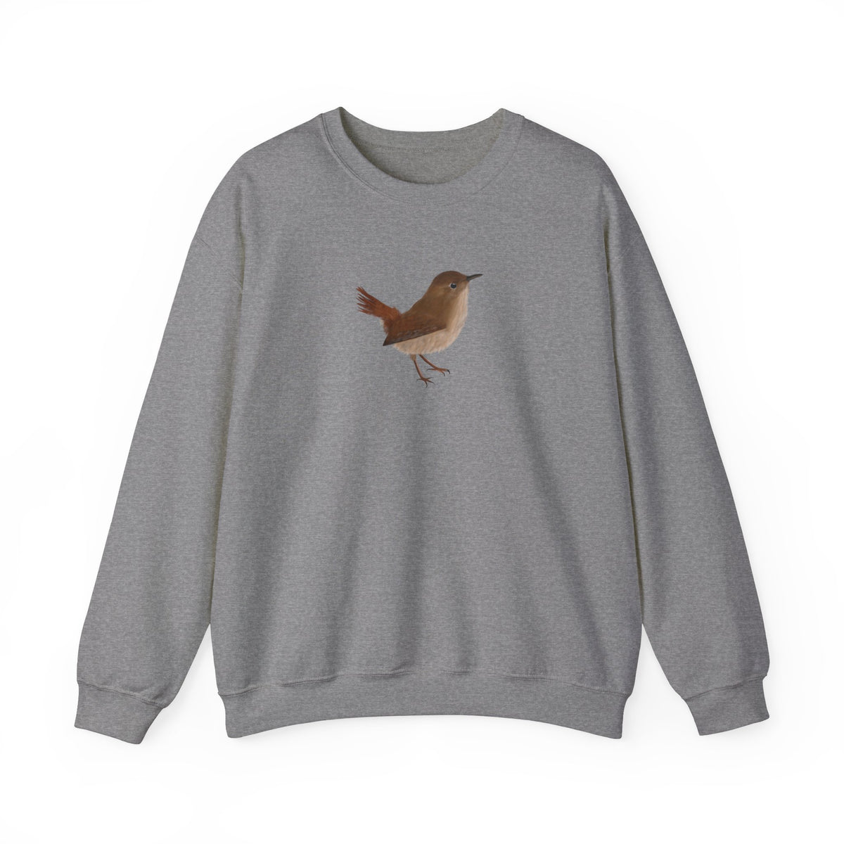 Wren Bird Watcher Biologist Crewneck Sweatshirt – Crew neck,
