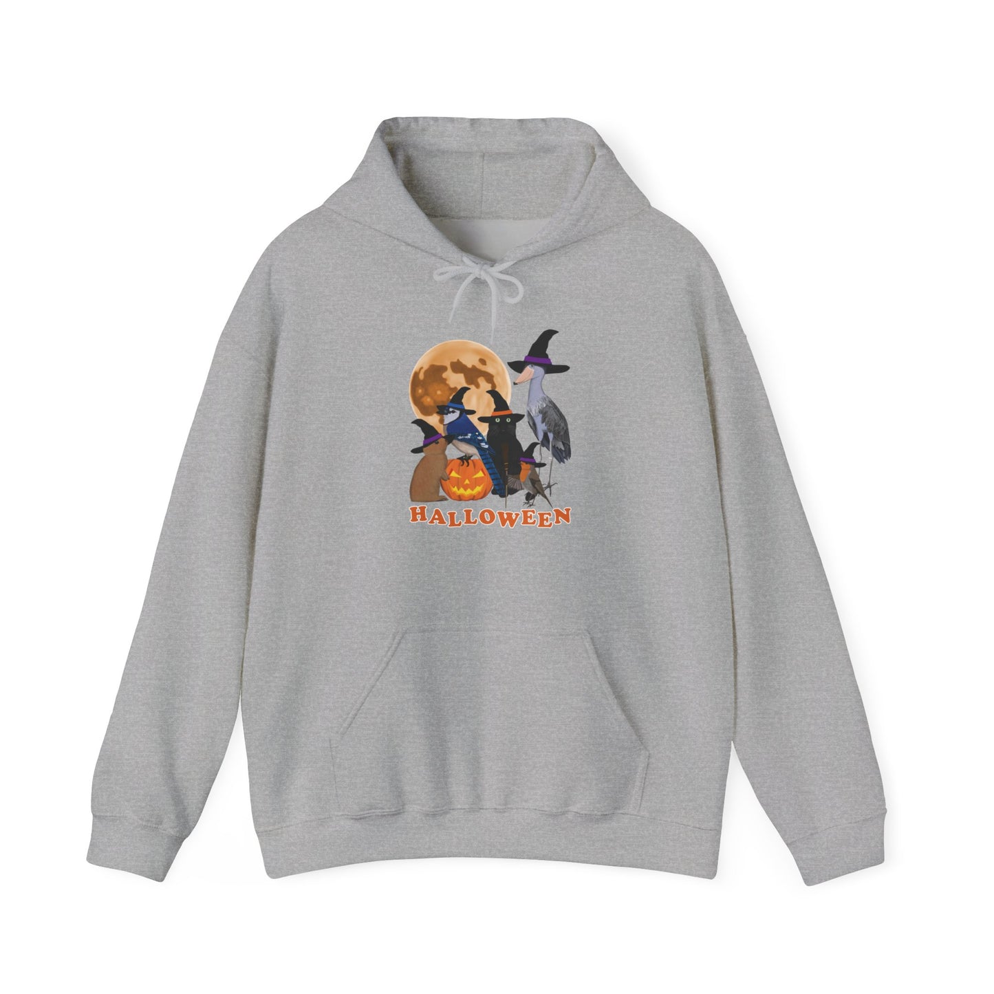 Blue Jay, Shoebill and Robin Hoodie – bird DTG style