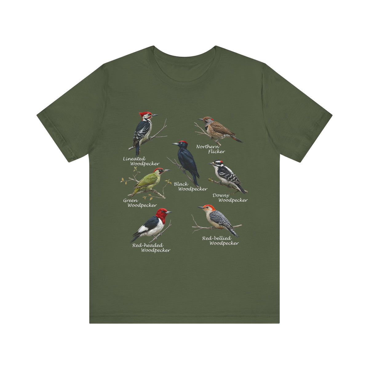 Woodpecker T-Shirt in green