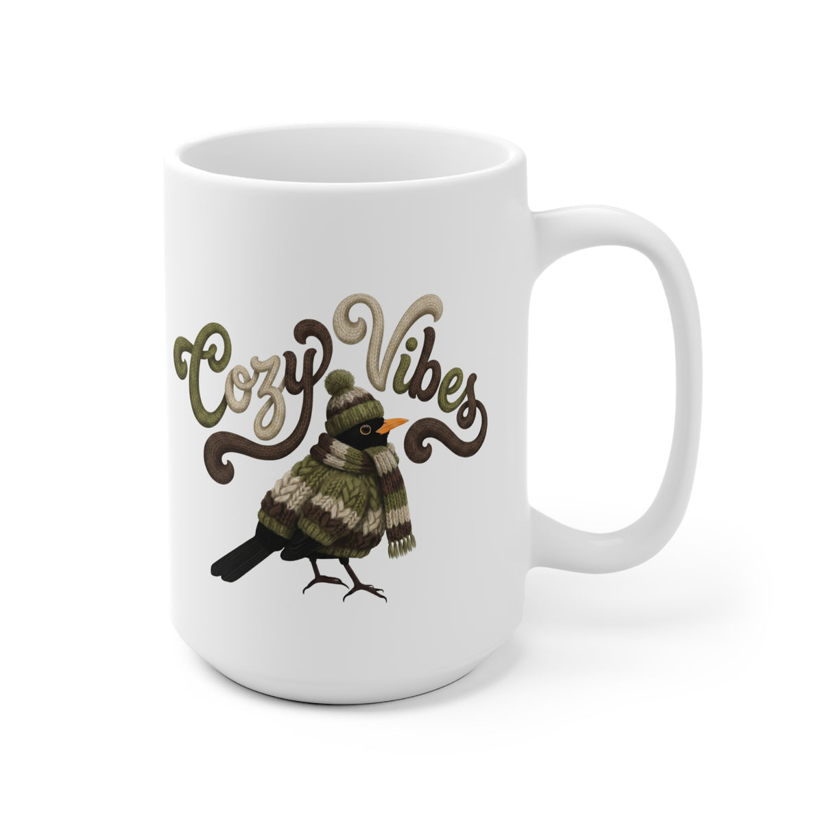 Amsel Tasse mit 11 oz Hintergrund