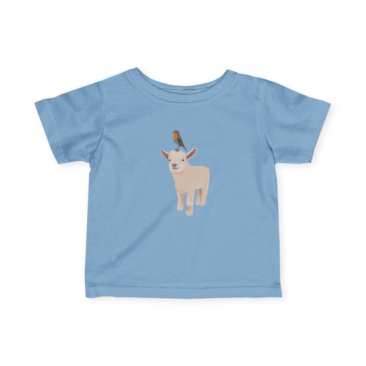 Rotkehlchen Baby T-Shirt – fashion und shower gift Stil