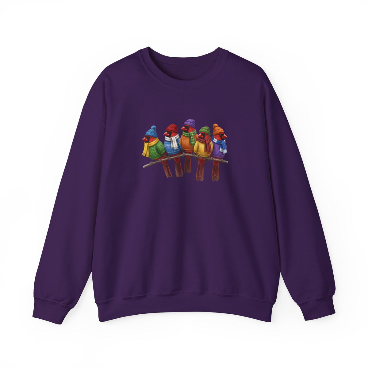 Cardinal Bird Sweatshirt in Black