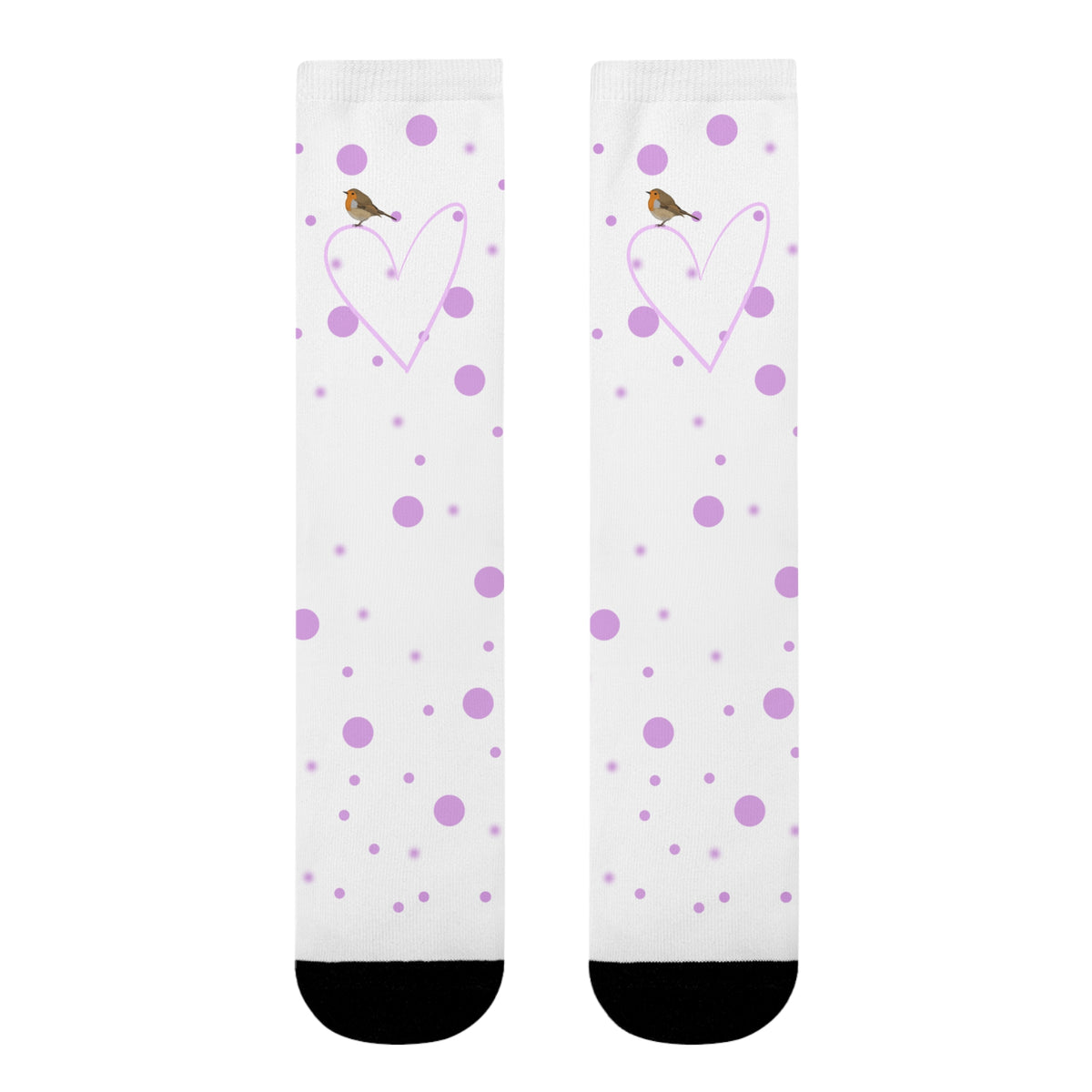 Rotkehlchen Socken – Accessories und All Over Print Stil
