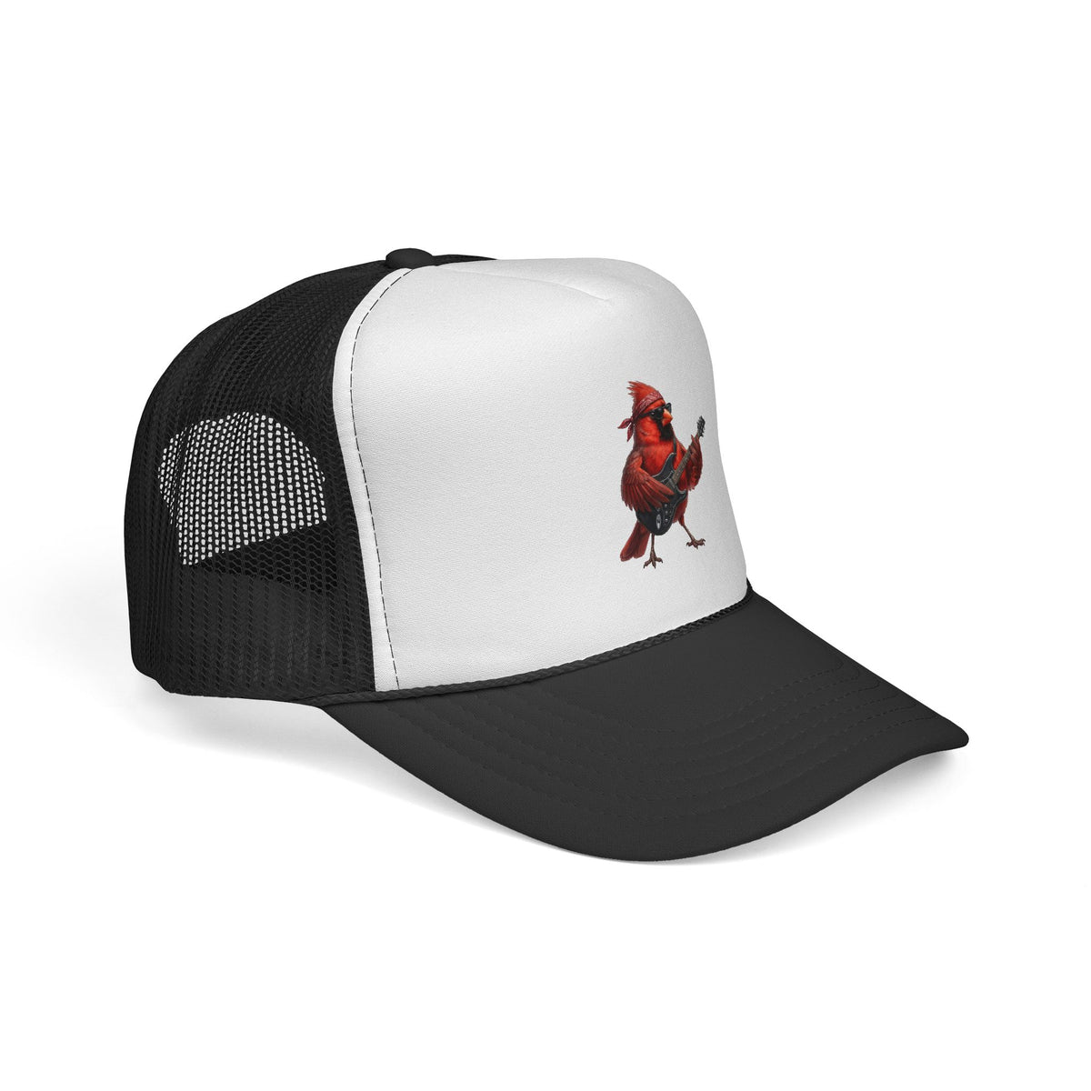 The Chordinal "Road Rage" Trucker Cap – Lead Guitarist Edition - Backyard Birds Hats – animal bird