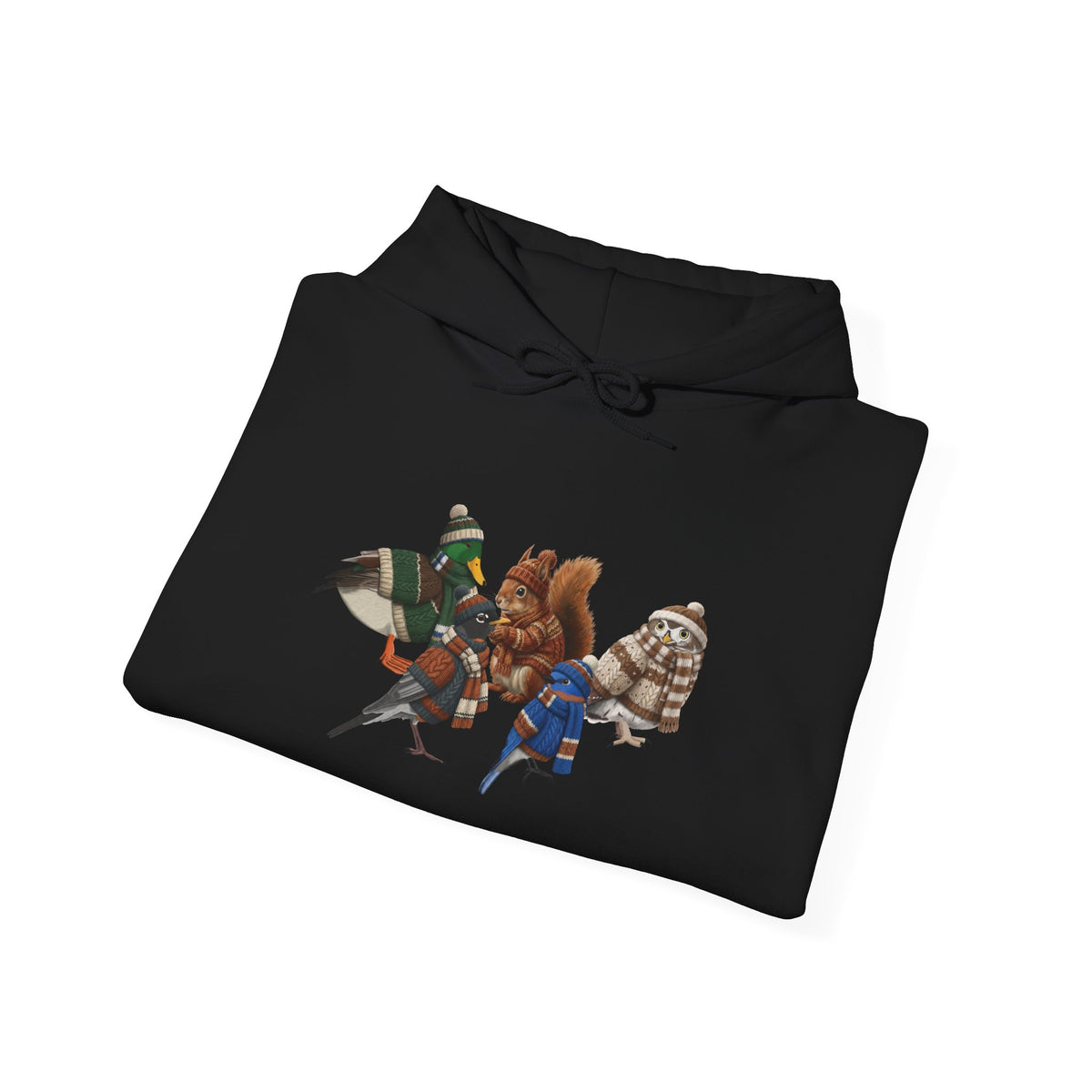 Funny Winter Hoodie: The Ultimate Cozy Bird Squad
