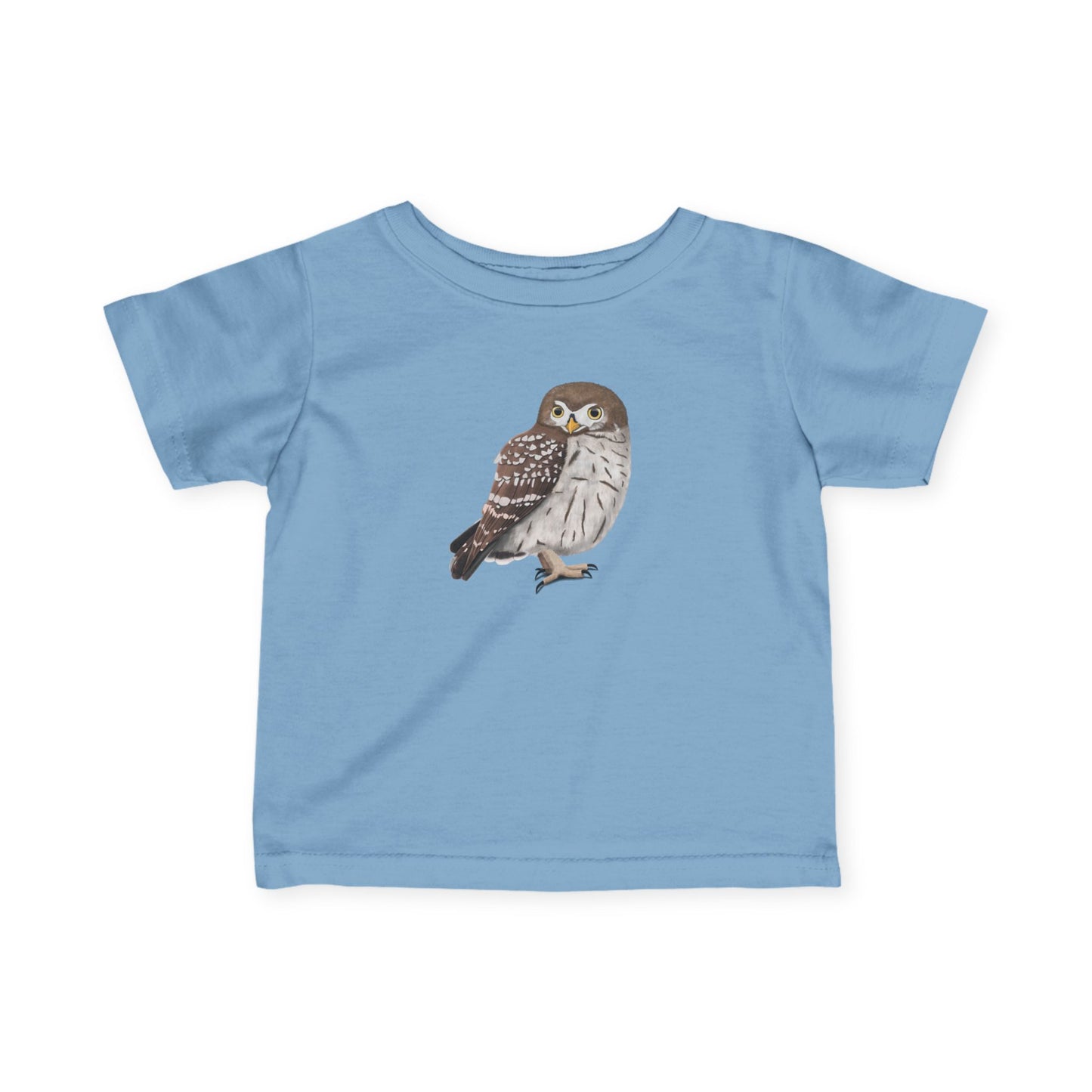 Süßes Eulen Vogel Tiermotiv T-Shirt für Babys und Kleinkinder
