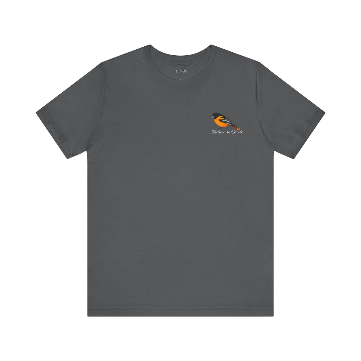 Baltimore Oriole T-Shirt on bird background