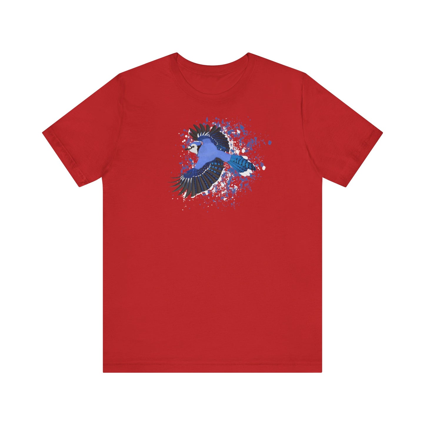 Blue Jay Vogel T-Shirt für Vogelfreunde