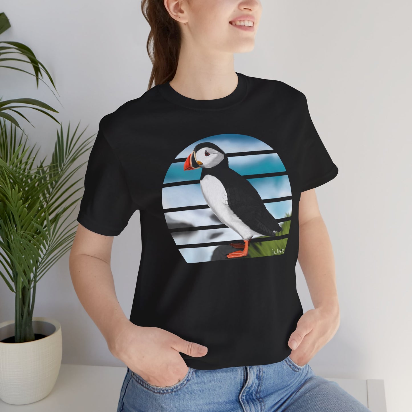 Puffin at the Ocean Birding & Birdwatching T-Shirt