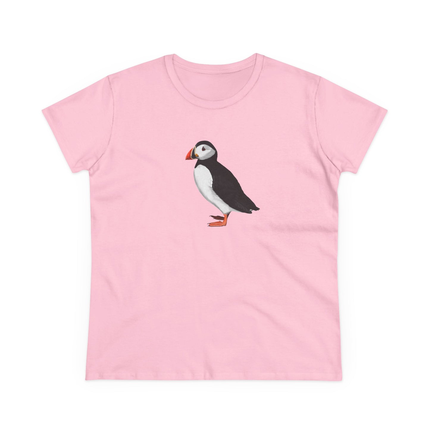 Puffin Bird Design for Birdwatchers and Bird Lovers Women's T-Shirt