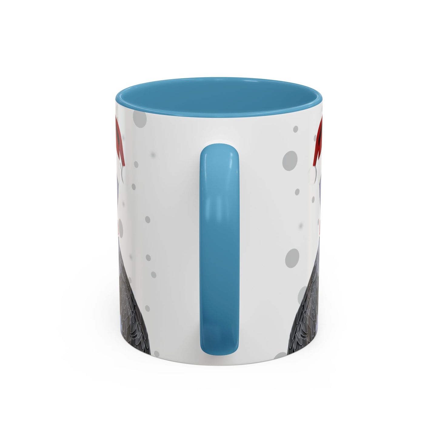 ハシビロコウのクリスマスバードコーヒーマグ