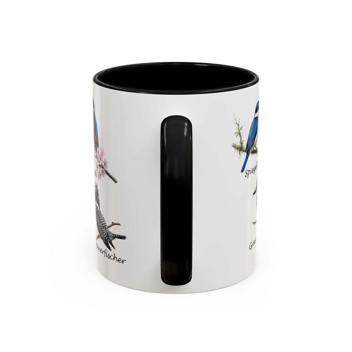 Eisvogel Tasse mit Accent Coffee Mug Hintergrund