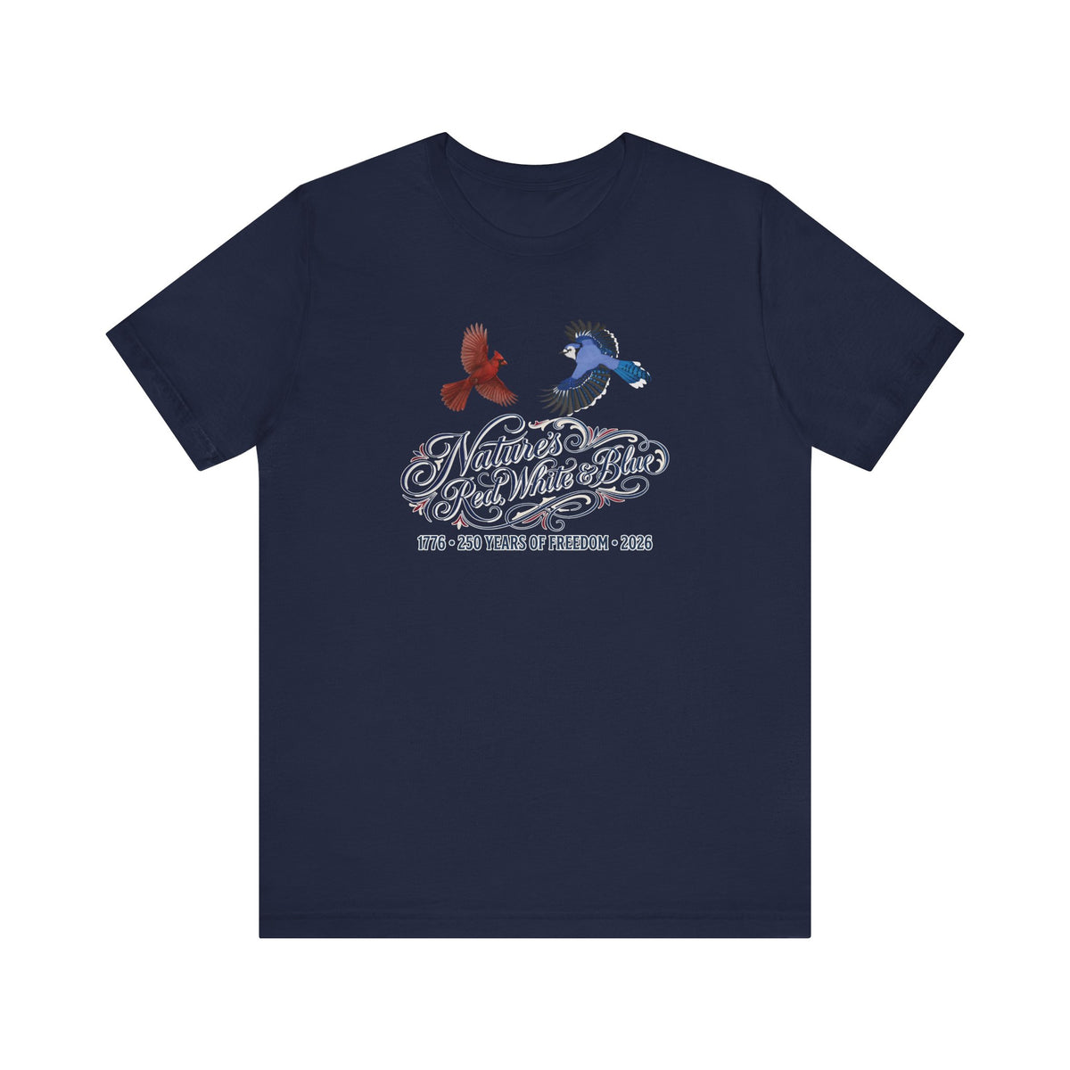 Blue Jay T-Shirt in Natural