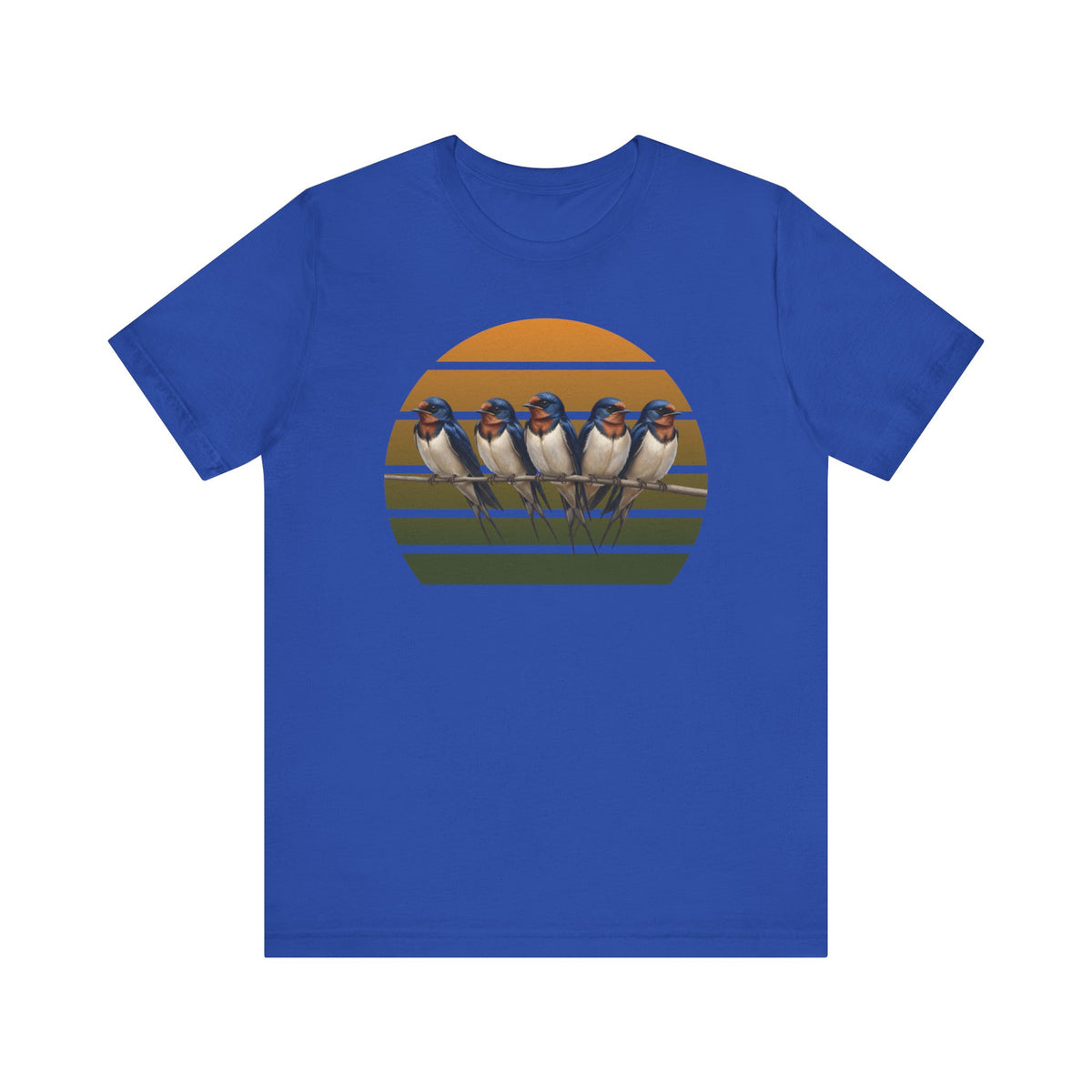 Barn Swallow Premium T-Shirt | Unique Birdwatcher & Birder Gift by jz.birds