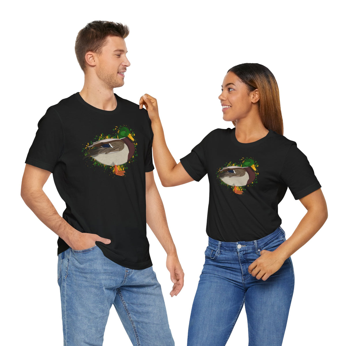 Ente Vogel T-Shirt für Vogelfreunde