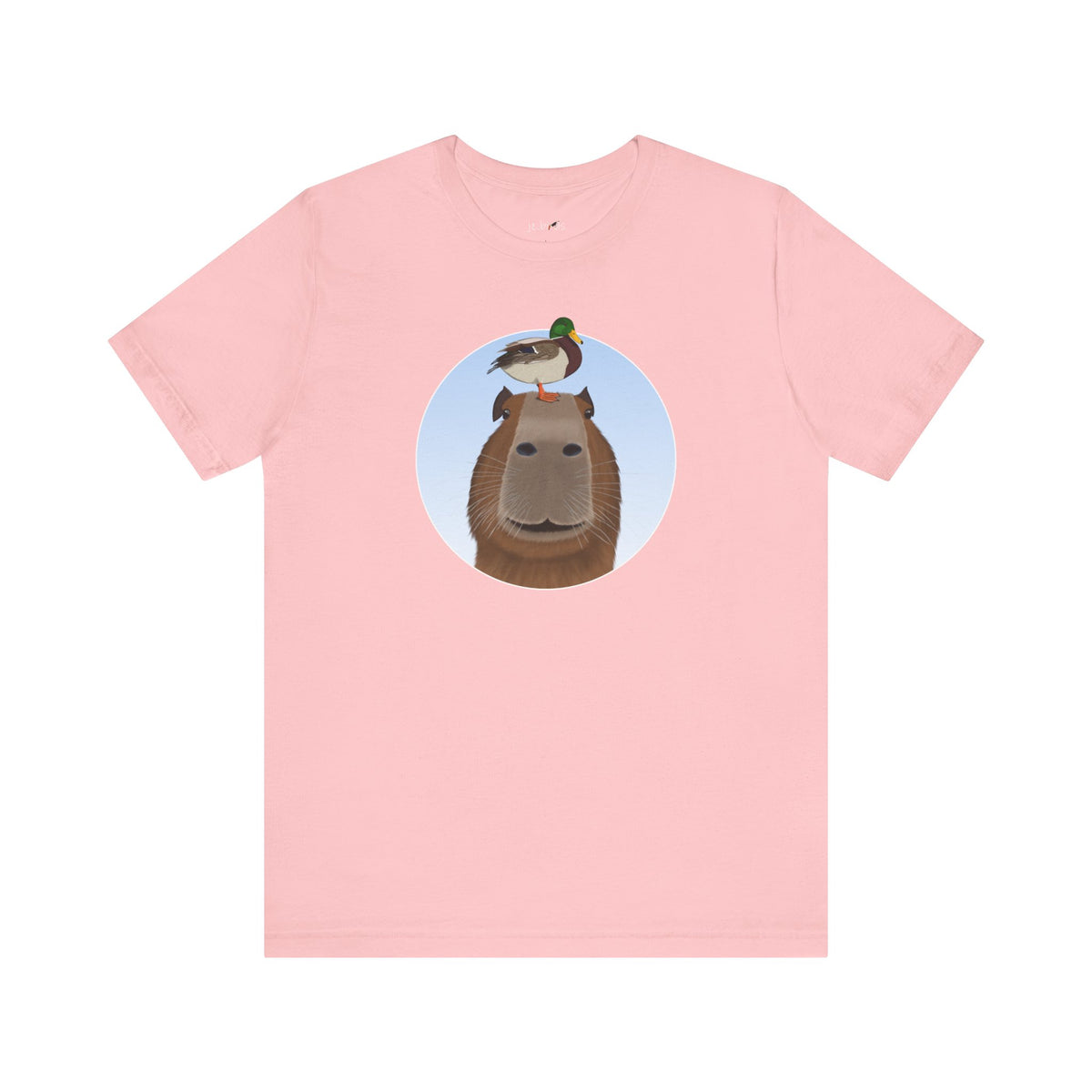 Mallard and Duck Capybara T-Shirt – bird Cotton style