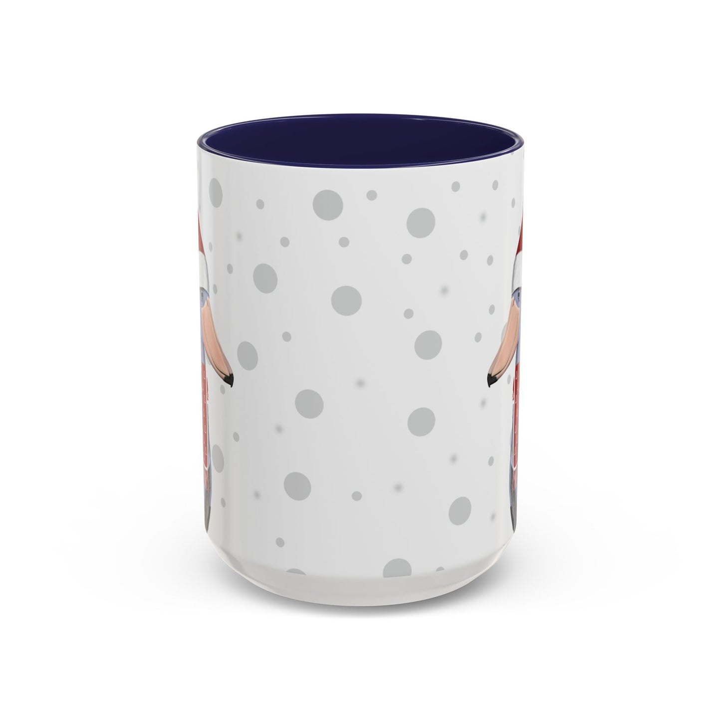 ハシビロコウのクリスマスバードコーヒーマグ