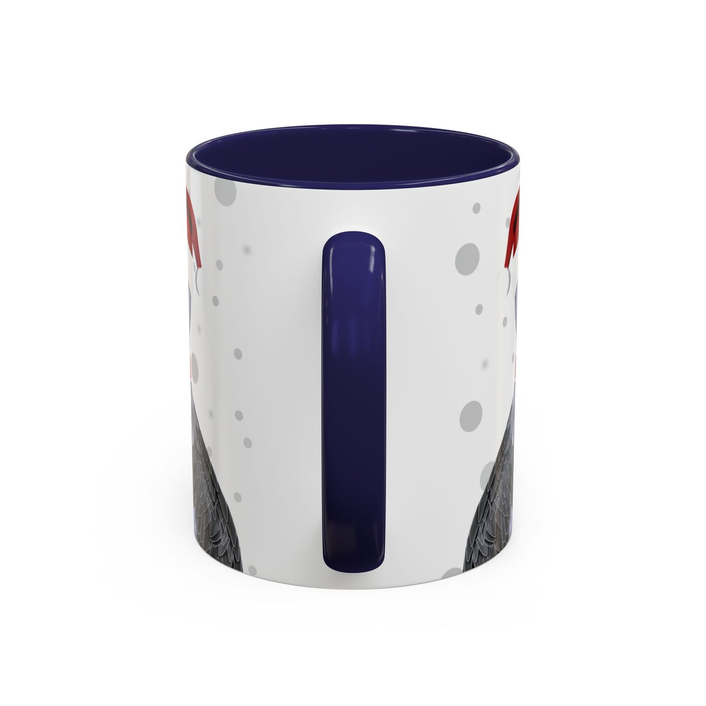 ハシビロコウのクリスマスバードコーヒーマグ