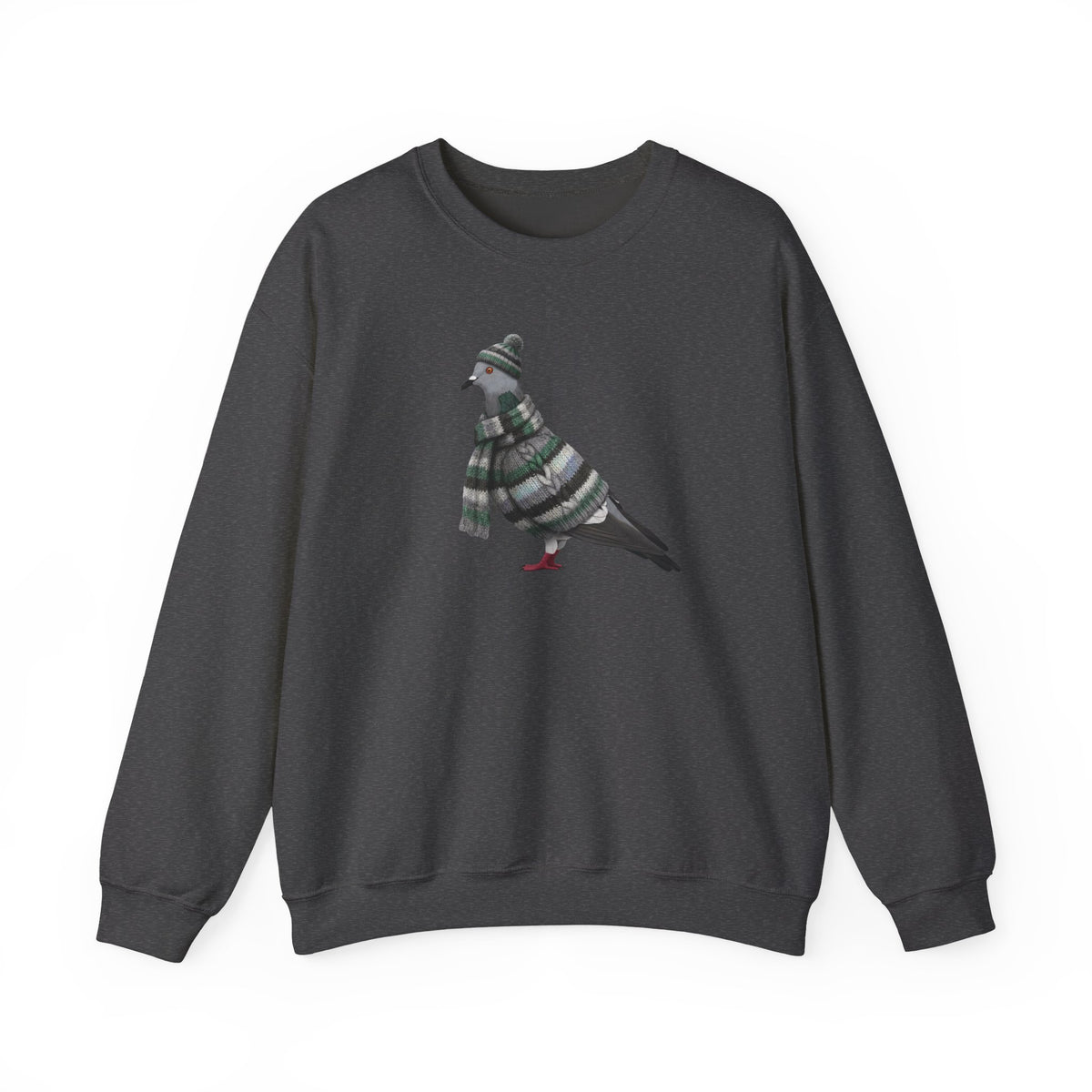 Pigeon Cozy Sweatshirt on Animal Lover Gift background