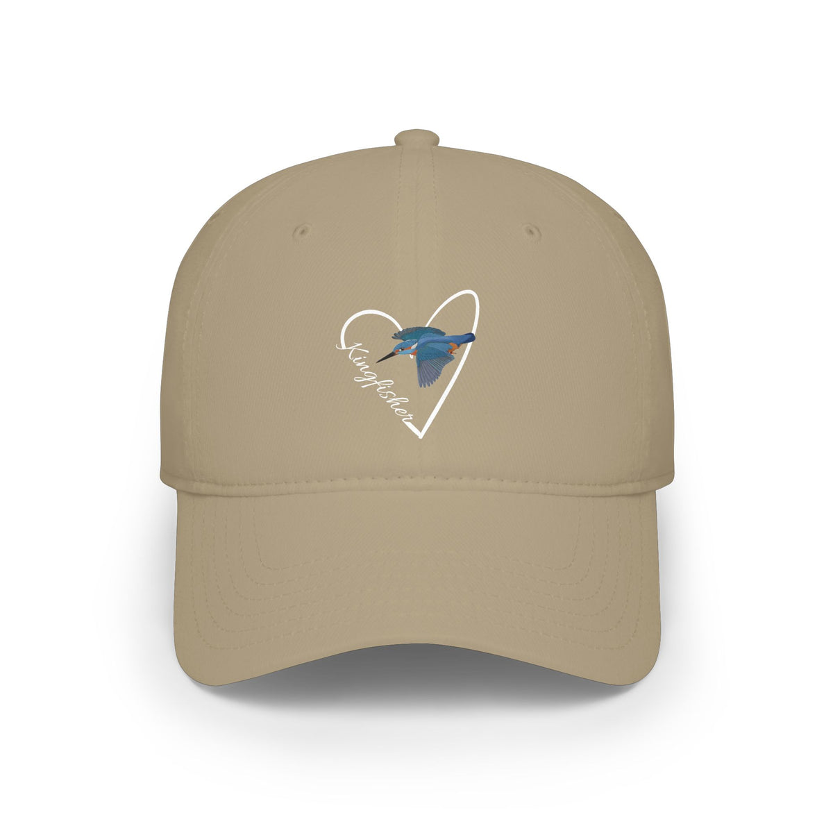 Kingfisher Flying Cap Heart | Birdwatching & Birdlover Backyard Bird Hat