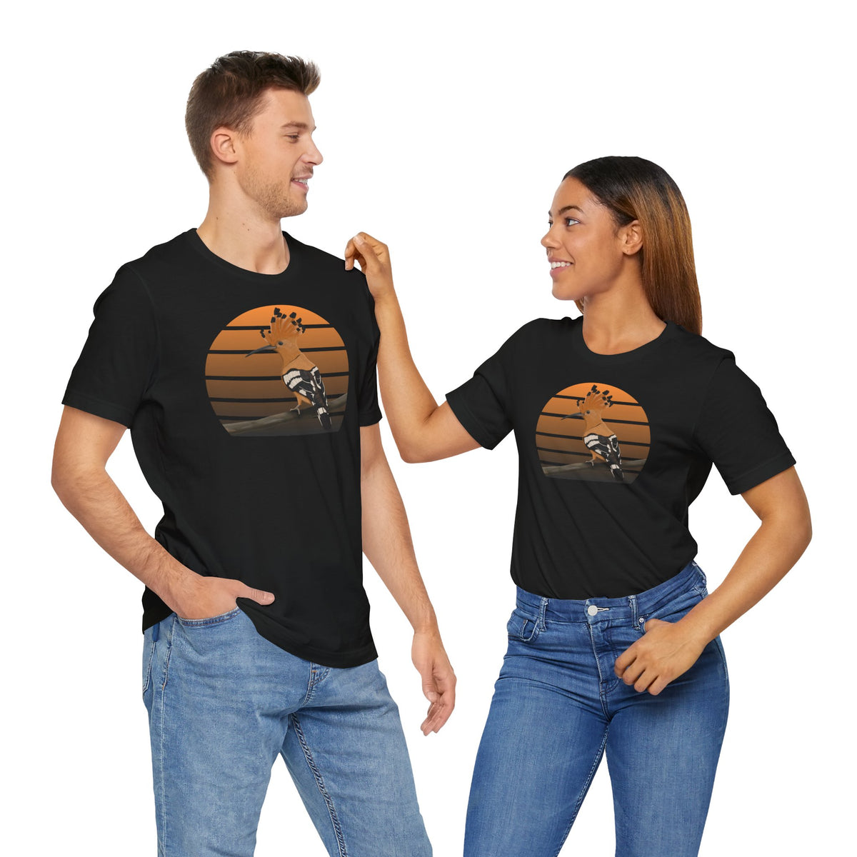 Wiedehopf Vogel T-Shirt für Vogelliebhaber und Vogelbeobachter