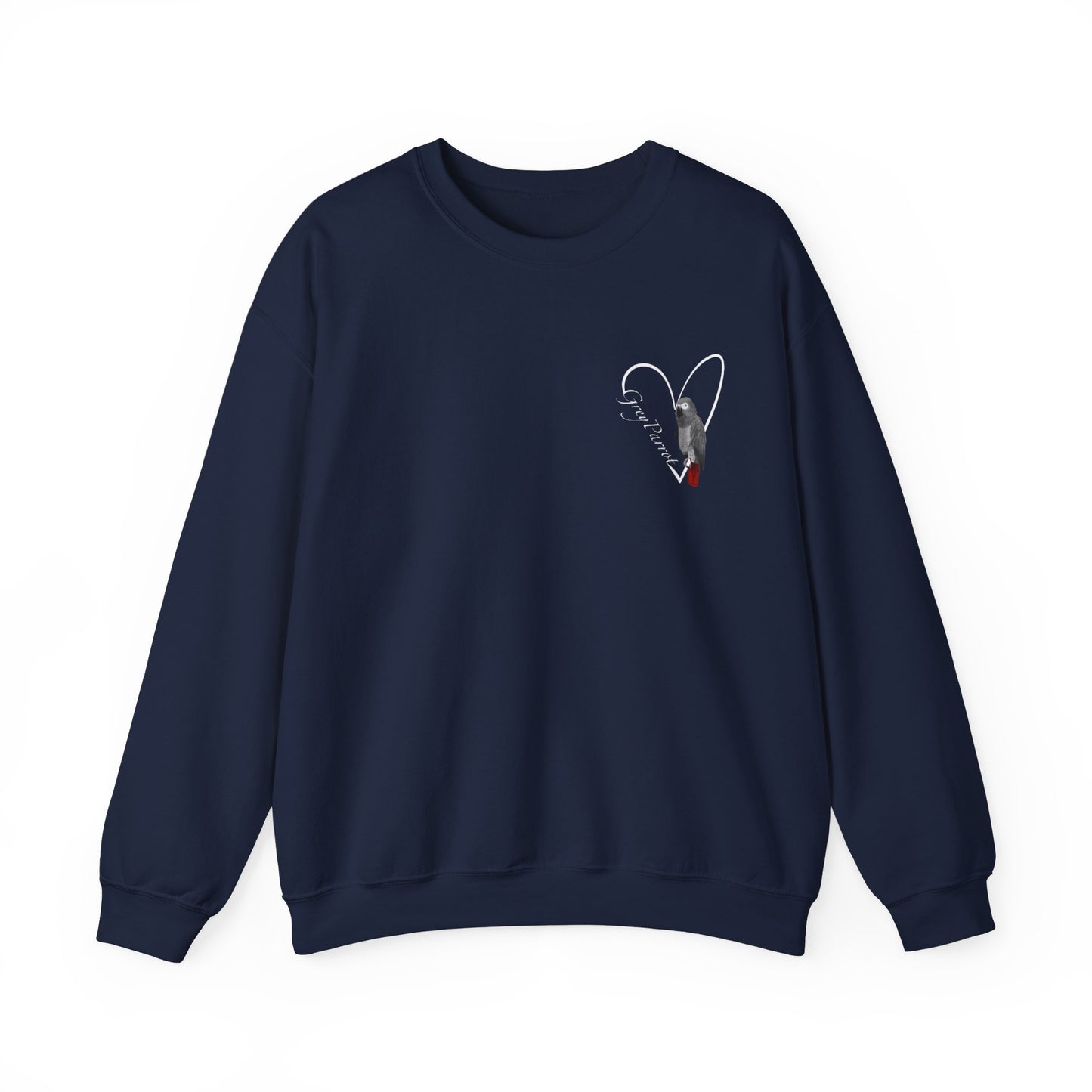 Parrot Sweatshirt – Animal Lover Gift and Avian Enthusiast style