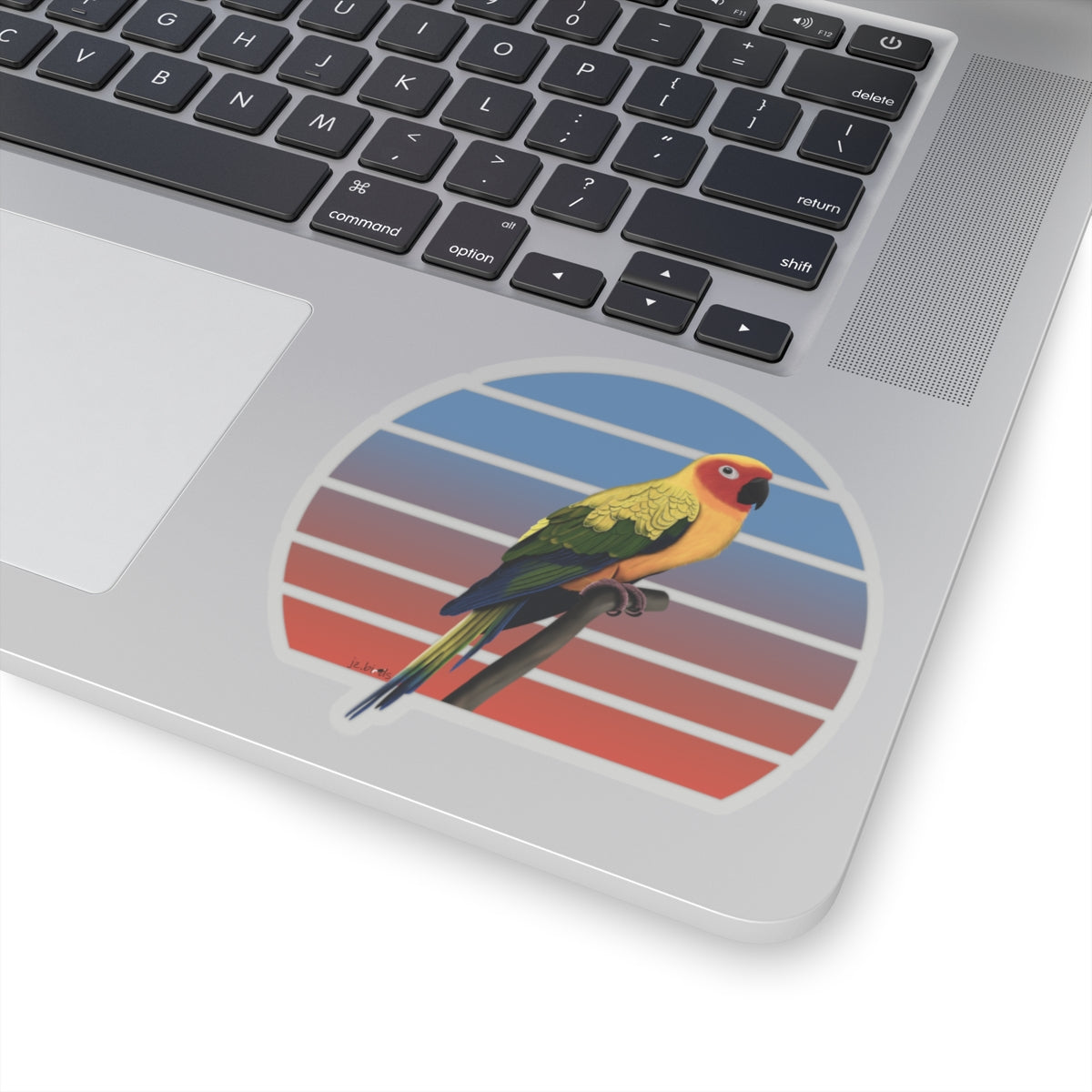 コガネメキシコインコの鳥のステッカー