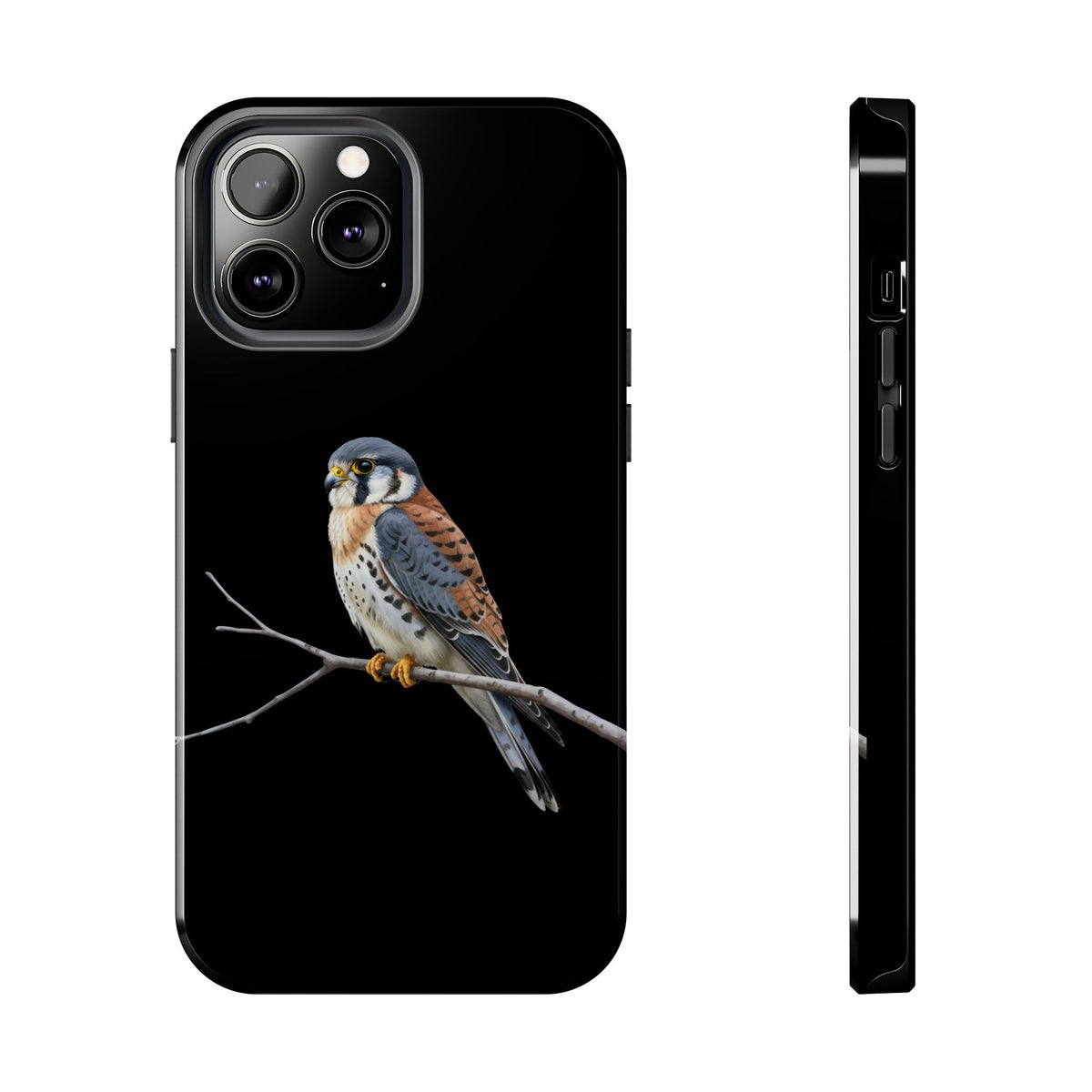 American Kestrel iPhone Case – Premium Tough Phone Cover Black