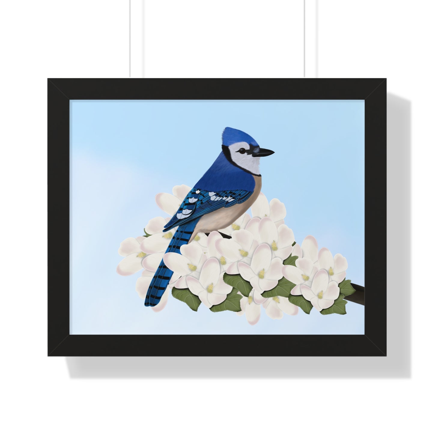Blue Jay Framed Poster – and Home & Living style