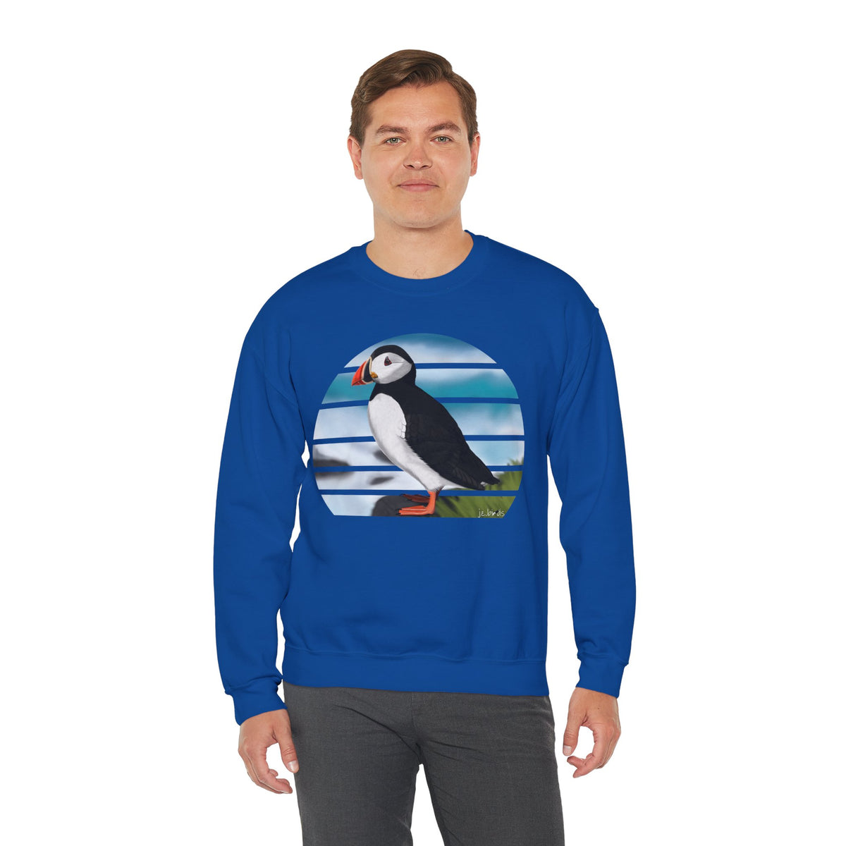 Puffin Birdlover Ornithologist Bird Sweatshirt