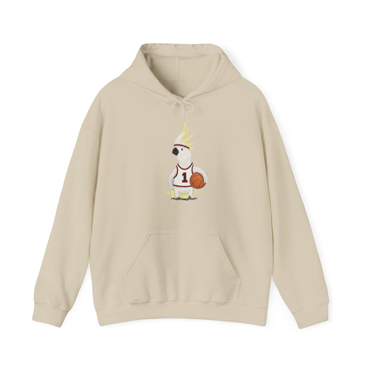 Cockatoo Hoodie in Black