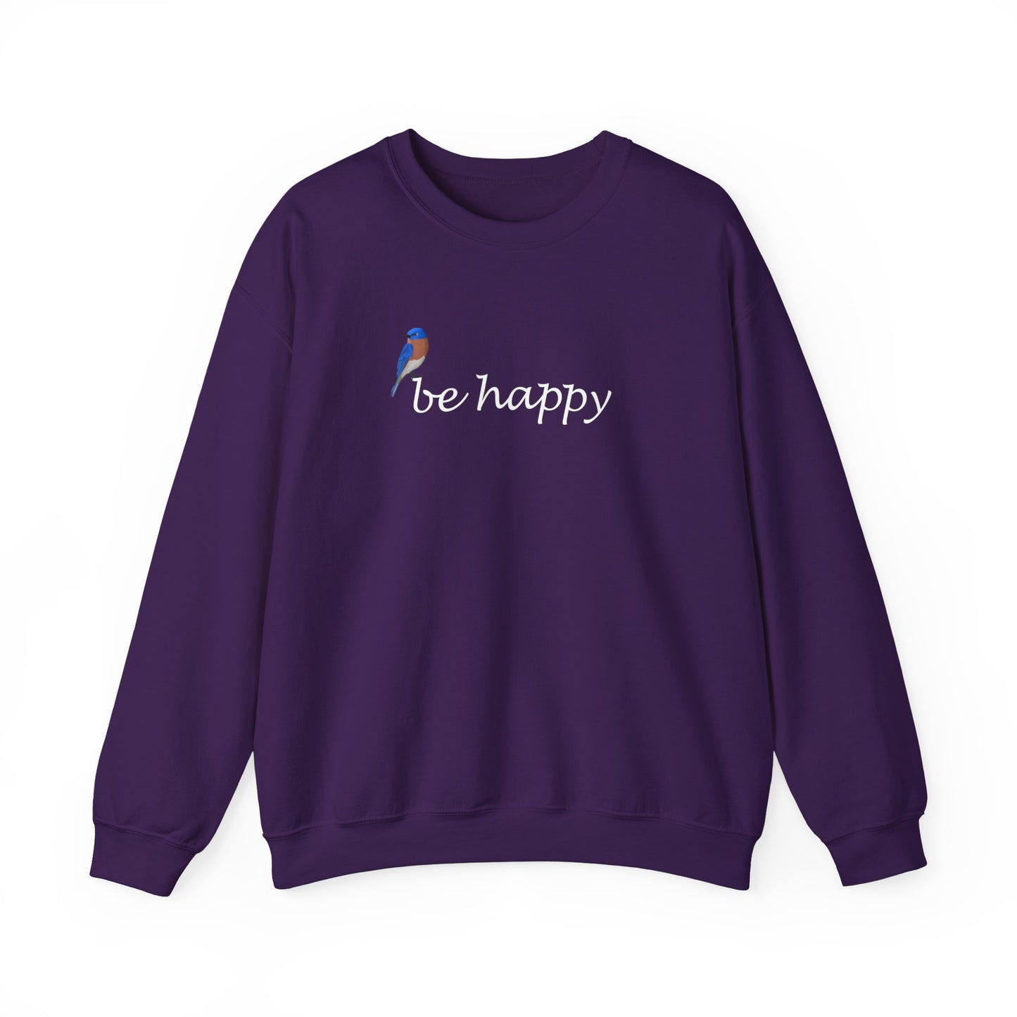 Bluebird Be Happy Bird Birding & Birdwatching Sweatshirt