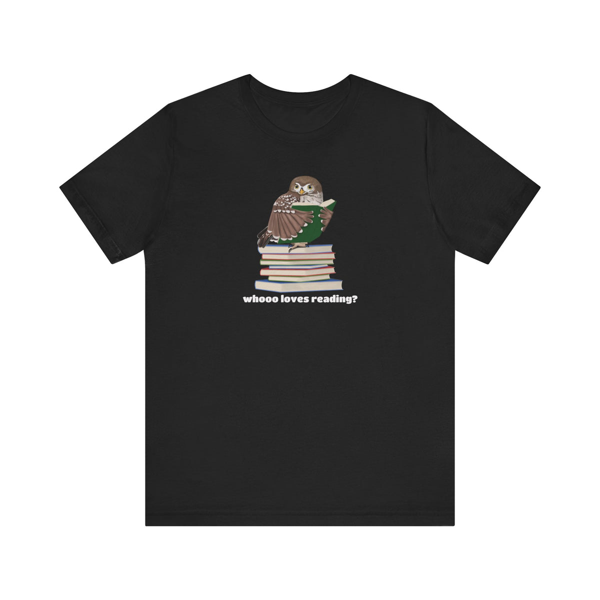 Whooo Loves Reading Owl Teacher Shirt – Cute Librarian & Book Lover Tee