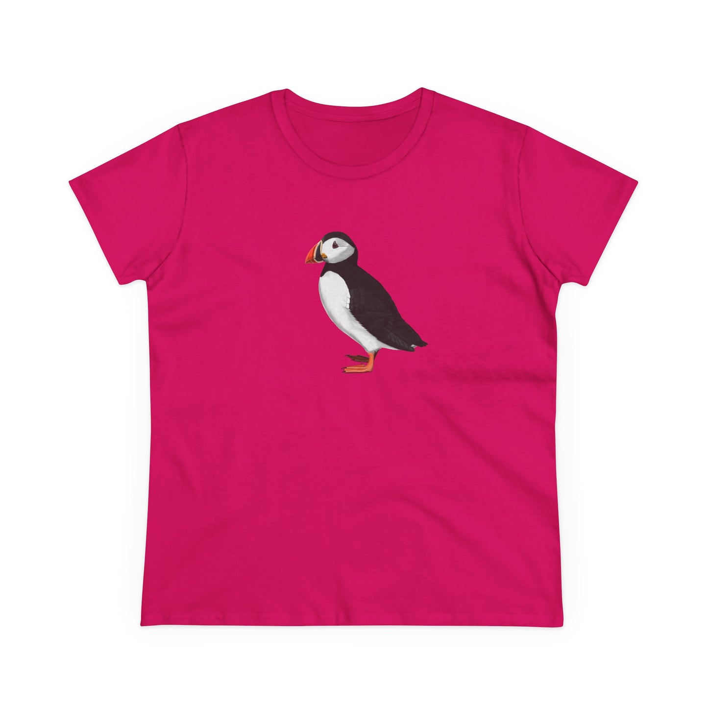 Puffin Bird Design for Birdwatchers and Bird Lovers Women's T-Shirt