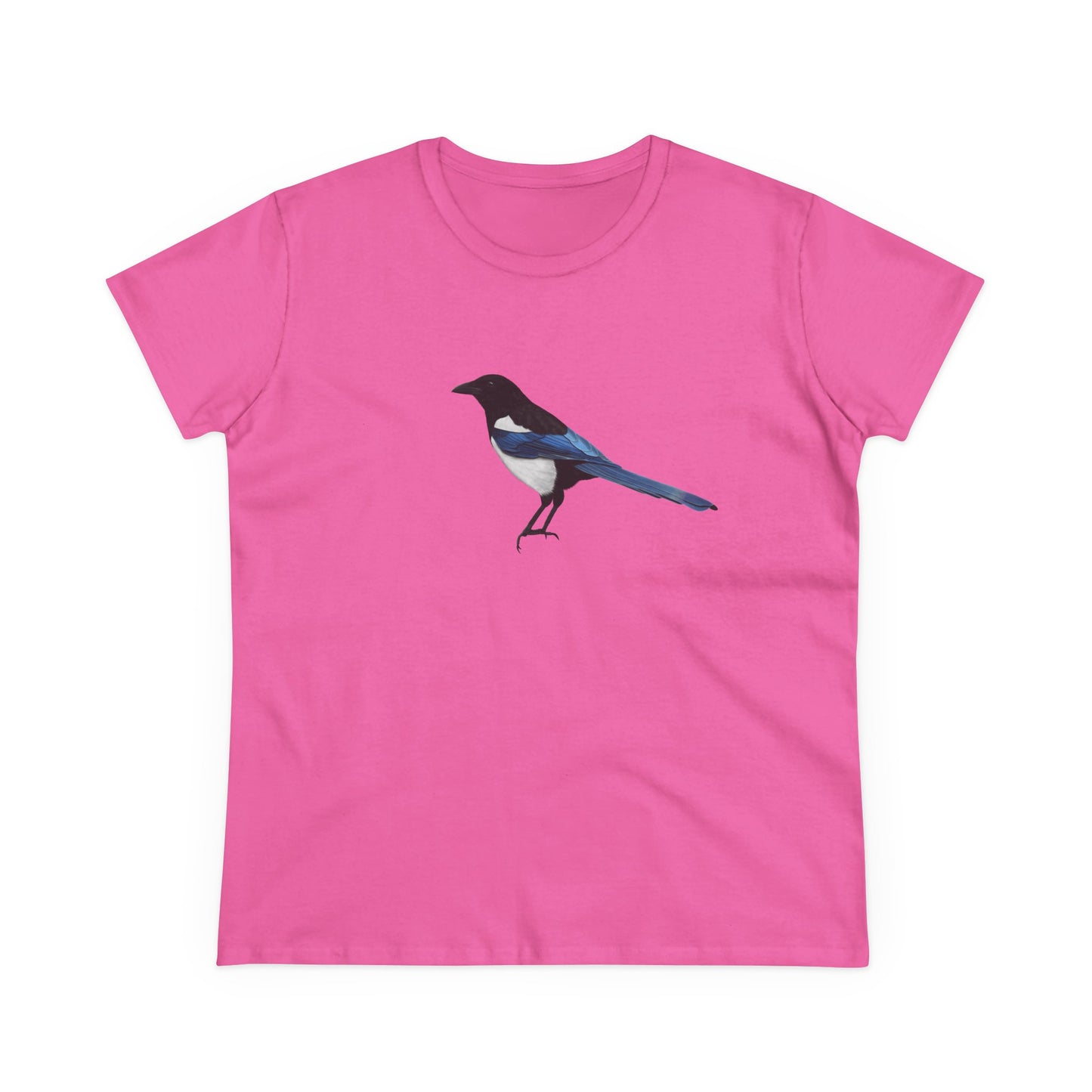 Magpie Bird Design for Birdwatchers and Bird Lovers Women's T-Shirt