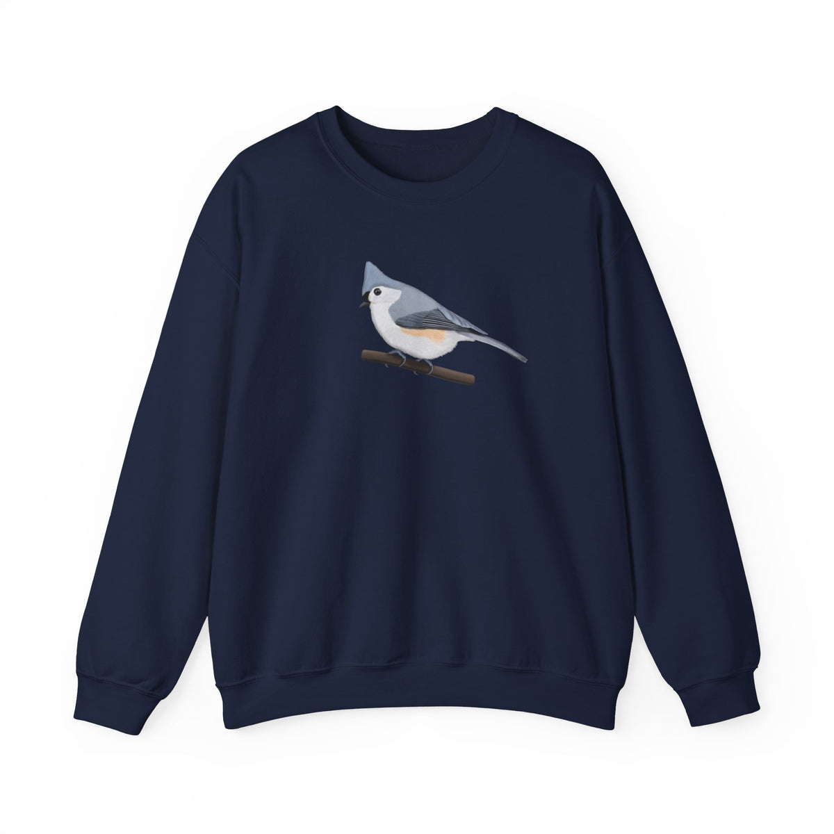 Tufted Titmouse Sweatshirt – Crew neck and DTG style