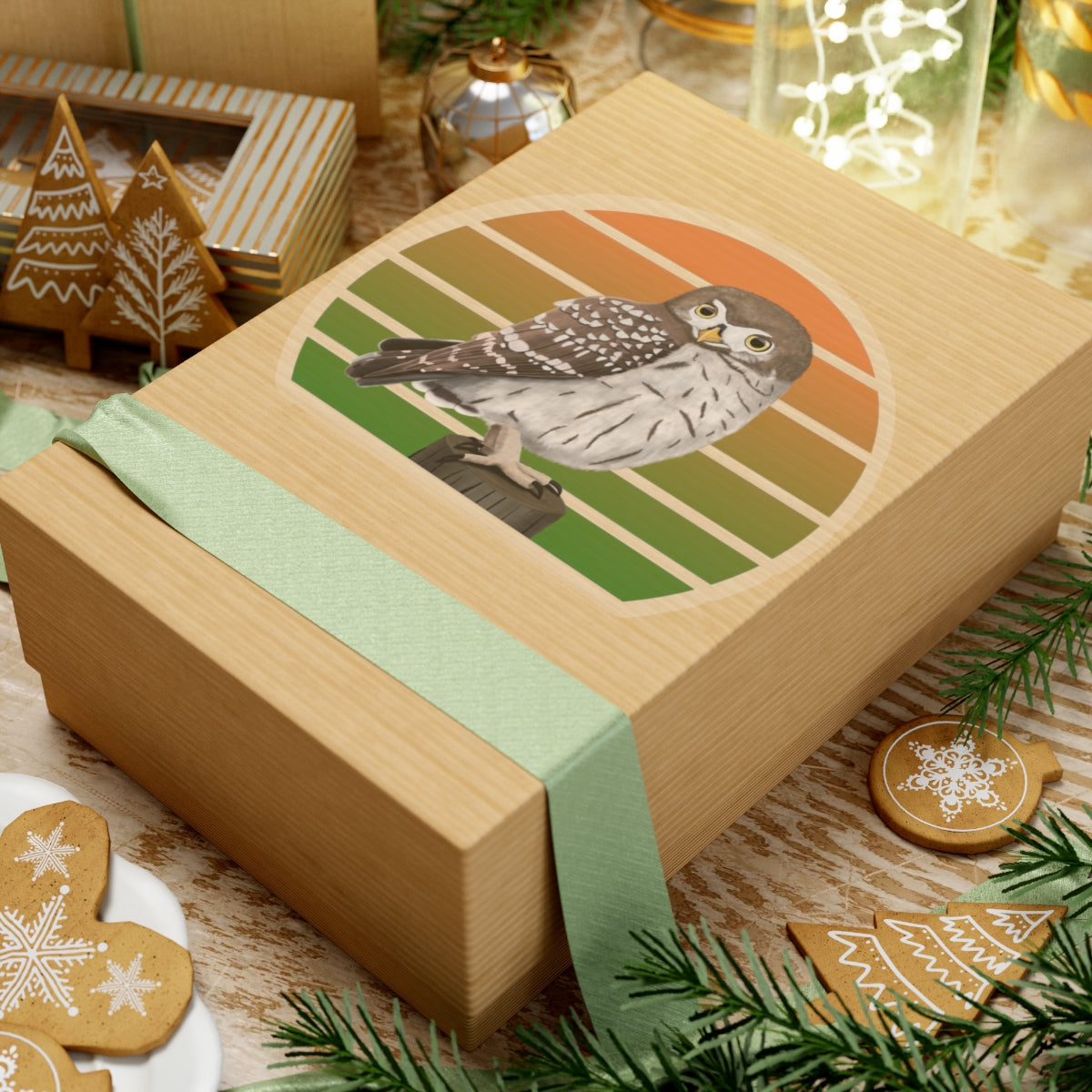 Little Owl Bird Sticker