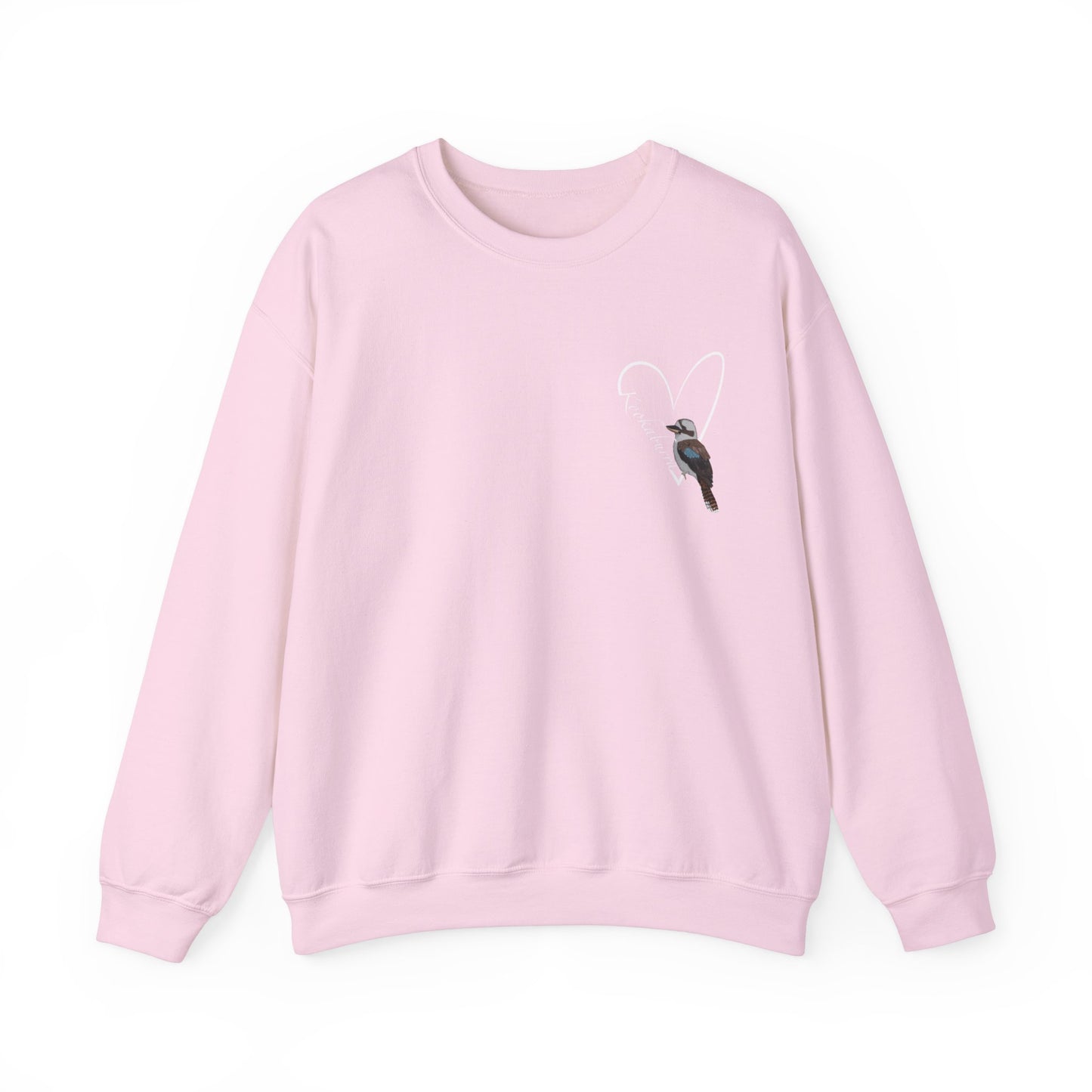 Kookaburra Heart Birdlover Biologist Bird Sweatshirt