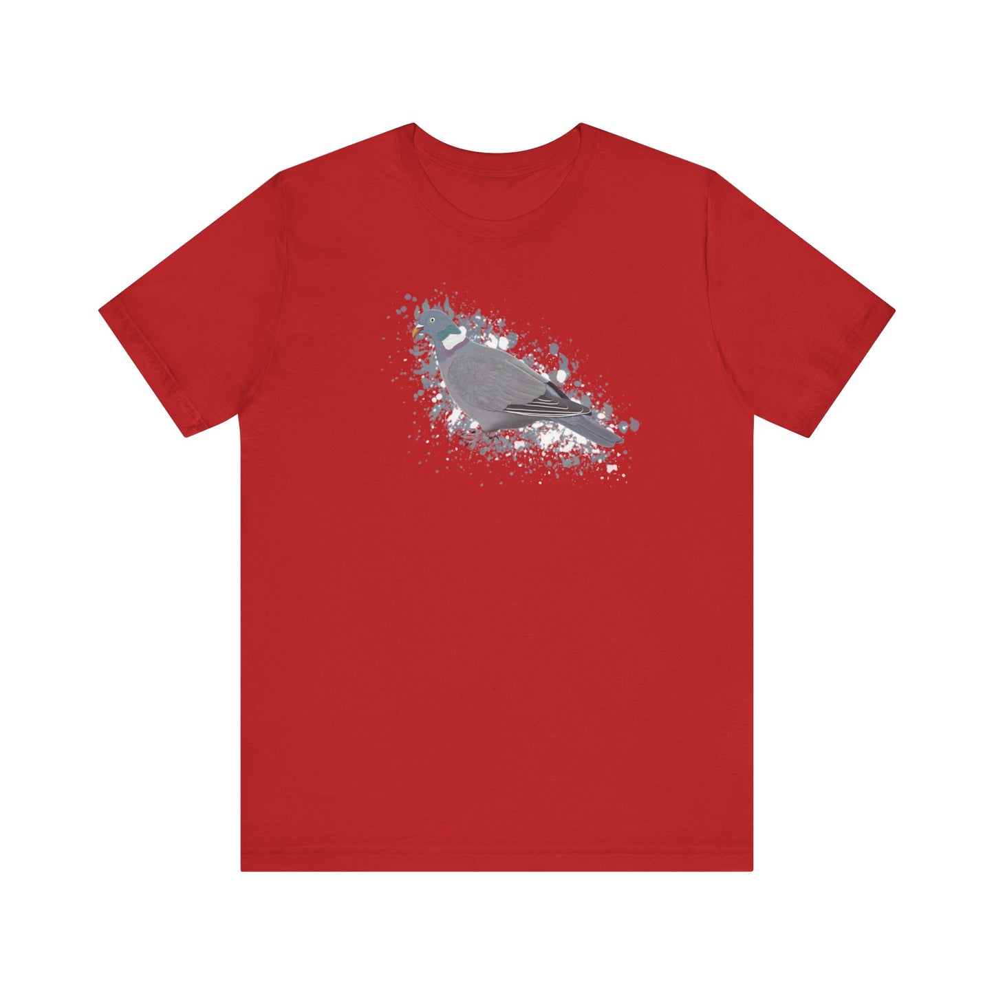 Ringeltaube Vogel T-Shirt für Vogelfreunde – bird graphic tee,